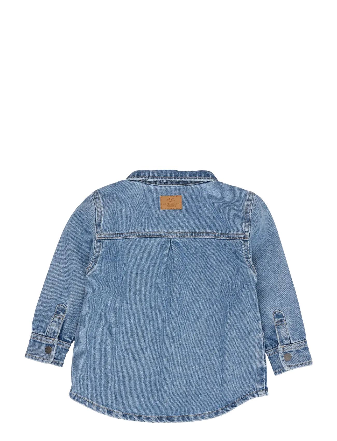 Copenhagen Colors - ORGANIC JEANS JACKET - denim & corduroy - lt blue indigo washed - 1