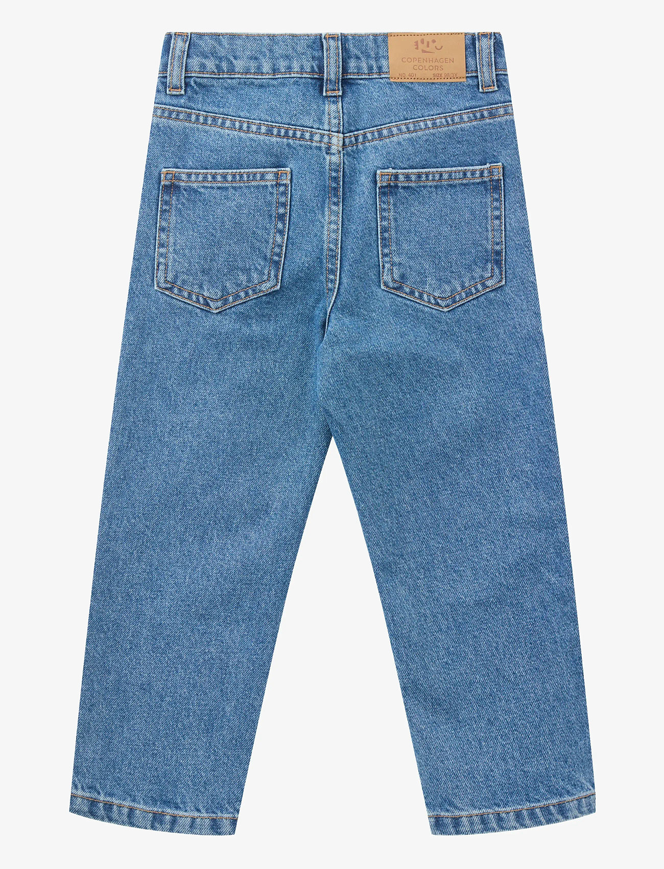 Copenhagen Colors - ORGANIC JUNIOR JEANS - REGULAR FIT - tavalised teksad - indigo blue washed - 1