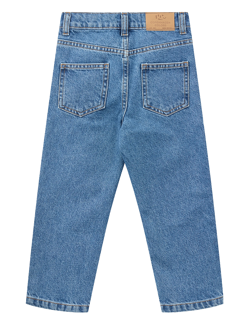 Copenhagen Colors - ORGANIC JUNIOR JEANS - REGULAR FIT - tavalised teksad - indigo blue washed - 1