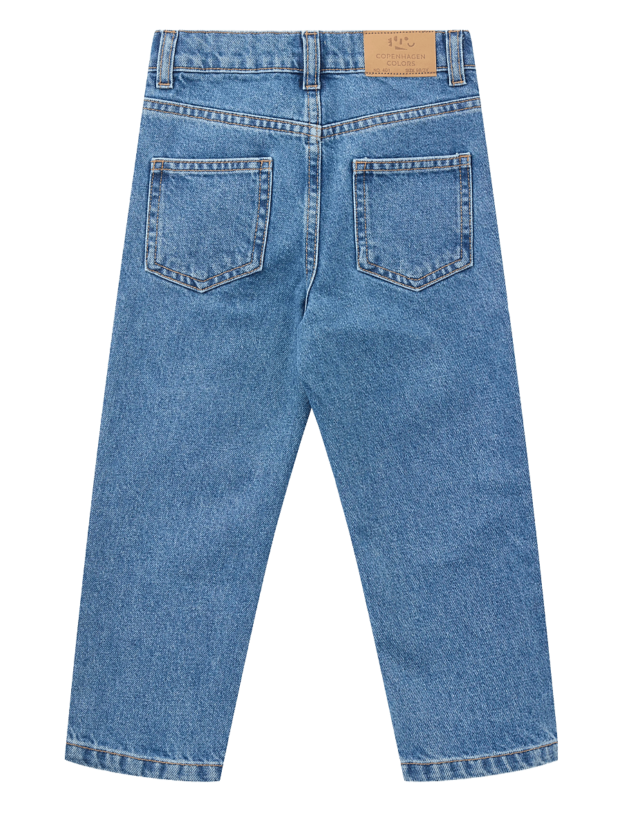Copenhagen Colors - ORGANIC JUNIOR JEANS - REGULAR FIT - regular jeans - indigo blue washed - 1
