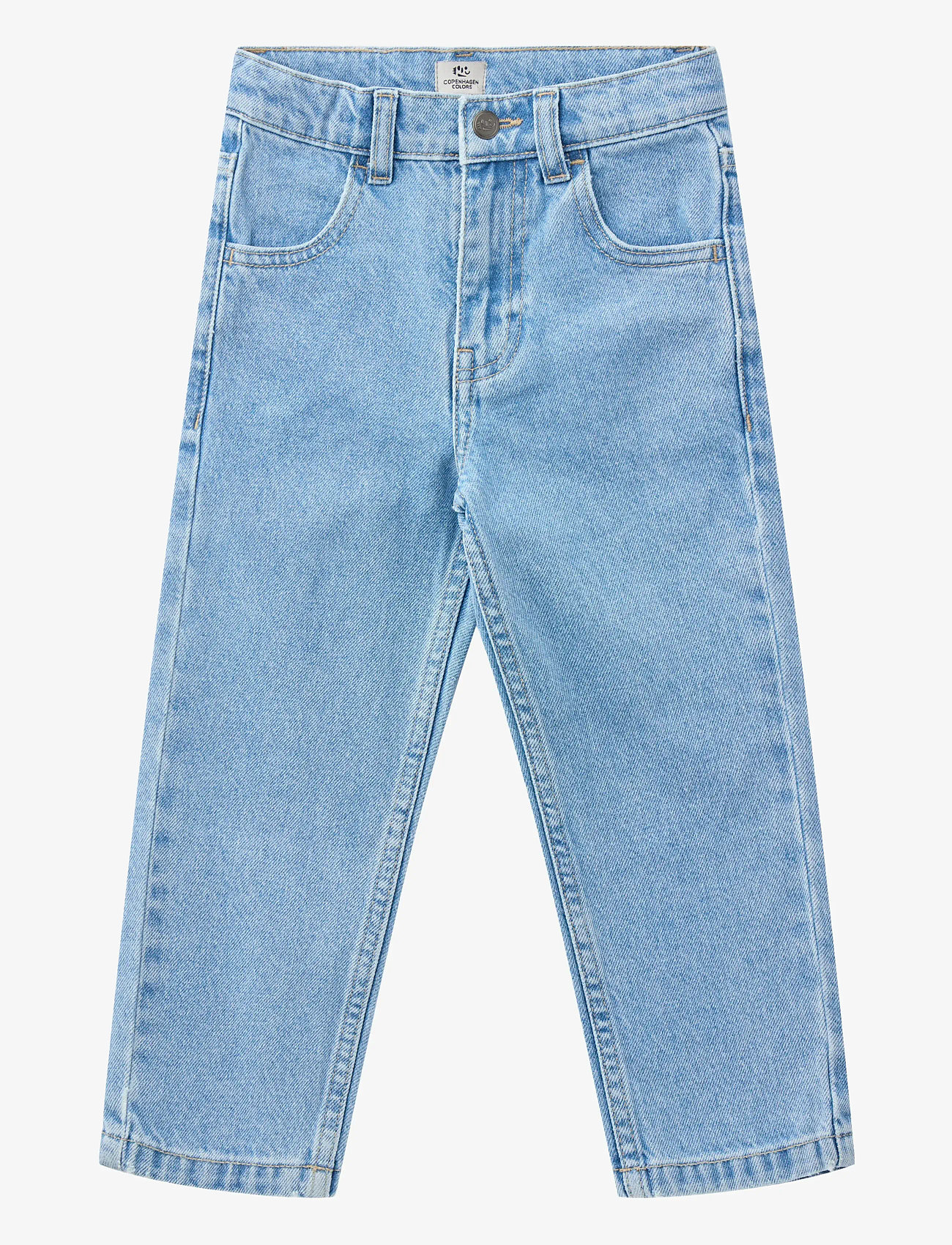 Copenhagen Colors - ORGANIC JUNIOR JEANS, REUGULAR FIT - regular jeans - lt blue indigo washed - 0