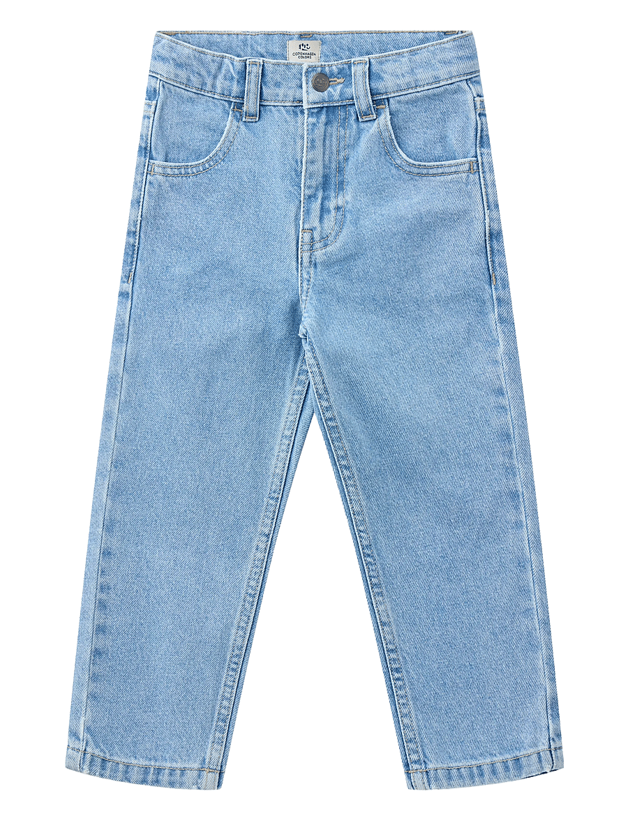 Copenhagen Colors - ORGANIC JUNIOR JEANS - REGULAR FIT - regular jeans - lt blue indigo washed - 0
