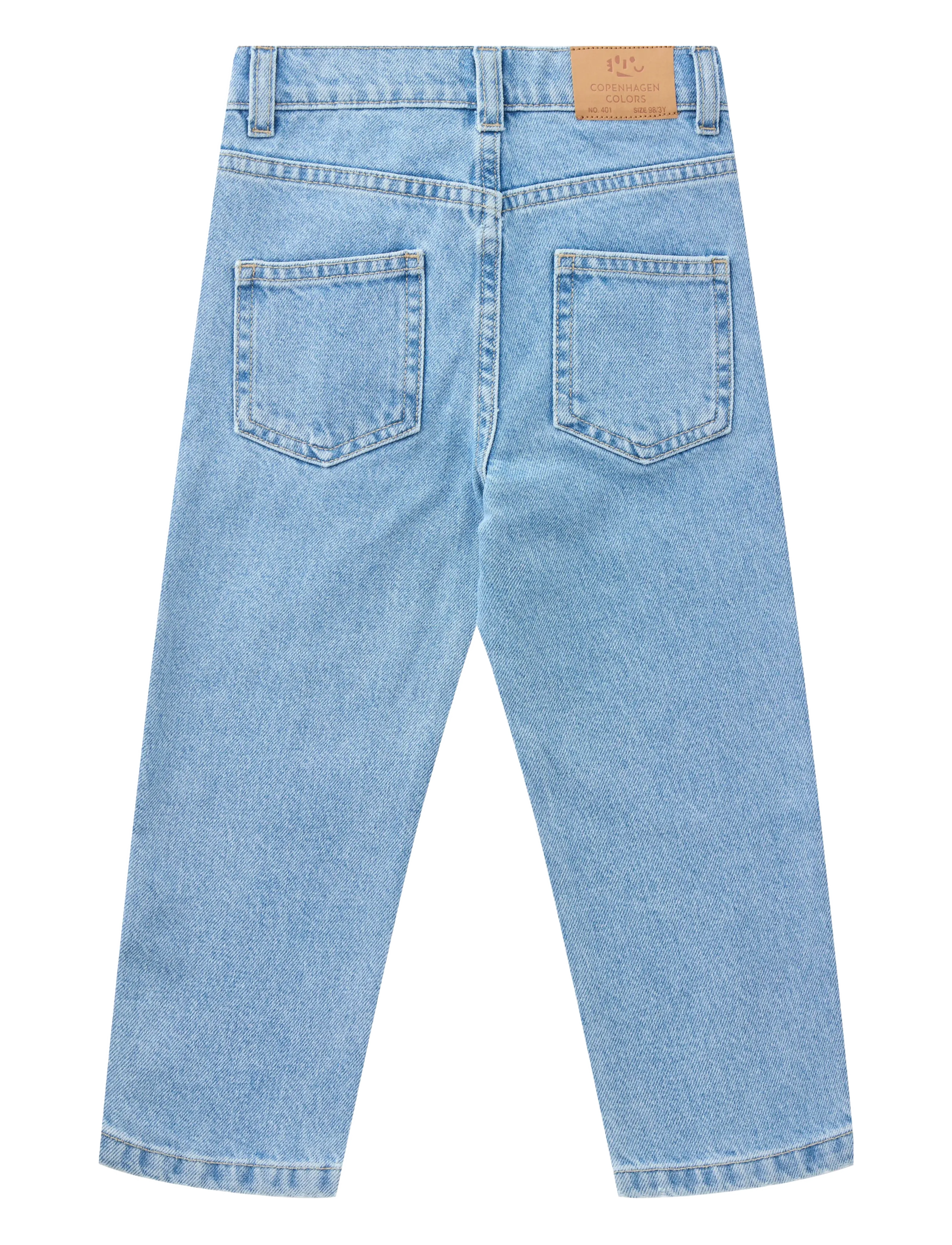 Copenhagen Colors - ORGANIC JUNIOR JEANS - REGULAR FIT - regular jeans - lt blue indigo washed - 1
