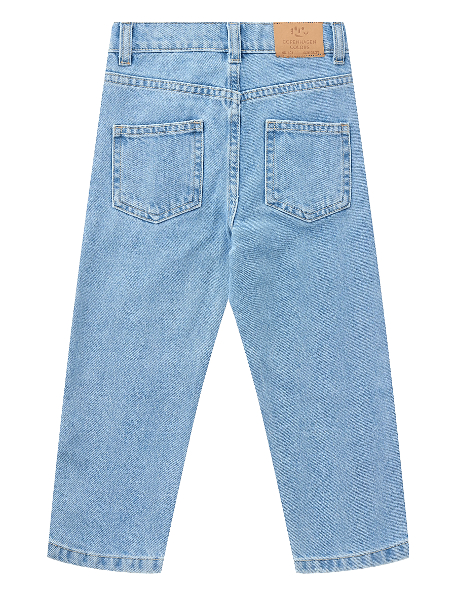 Copenhagen Colors - ORGANIC JUNIOR JEANS - REGULAR FIT - regular jeans - lt blue indigo washed - 1