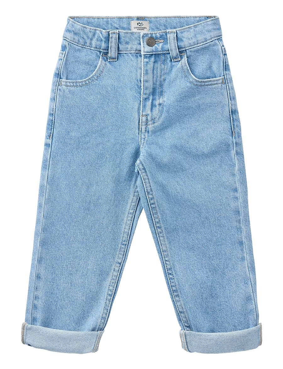 Copenhagen Colors - ORGANIC JUNIOR JEANS - REGULAR FIT - regular jeans - lt blue indigo washed - 2