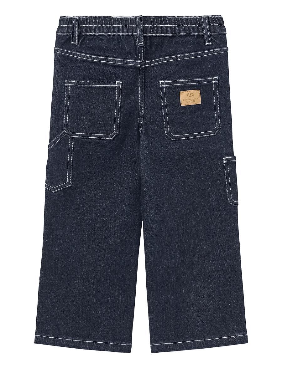 Copenhagen Colors - Denim Cargo Pants - raw denim - 2