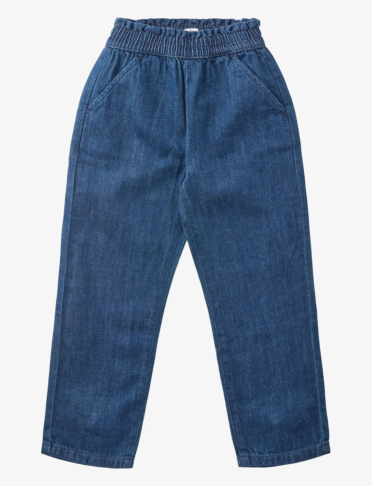 Copenhagen Colors - ORGANIC CHINOS W. BOW - regular jeans - dark indigo blue washed - 0