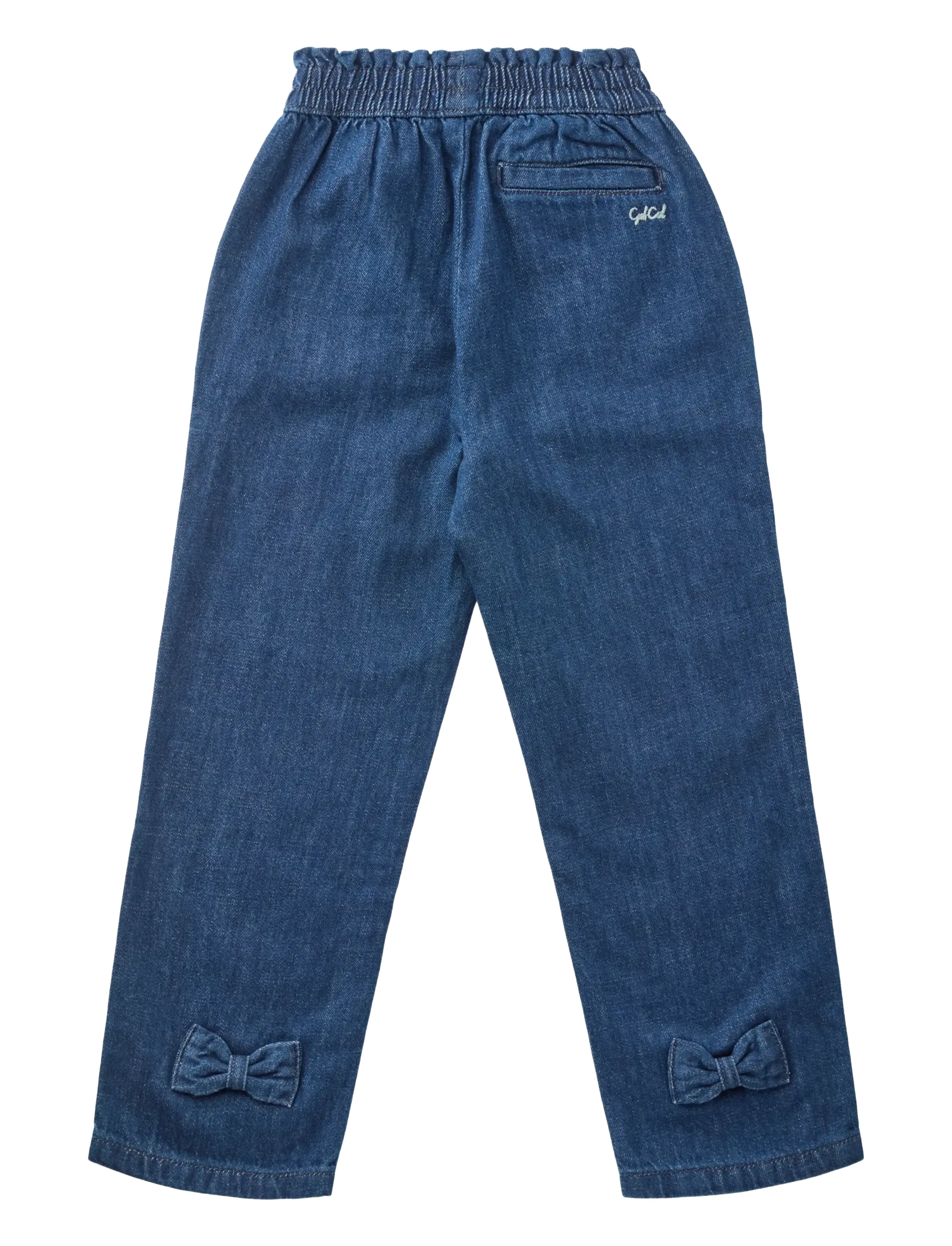 Copenhagen Colors - ORGANIC CHINOS W. BOW - regular jeans - dark indigo blue washed - 1