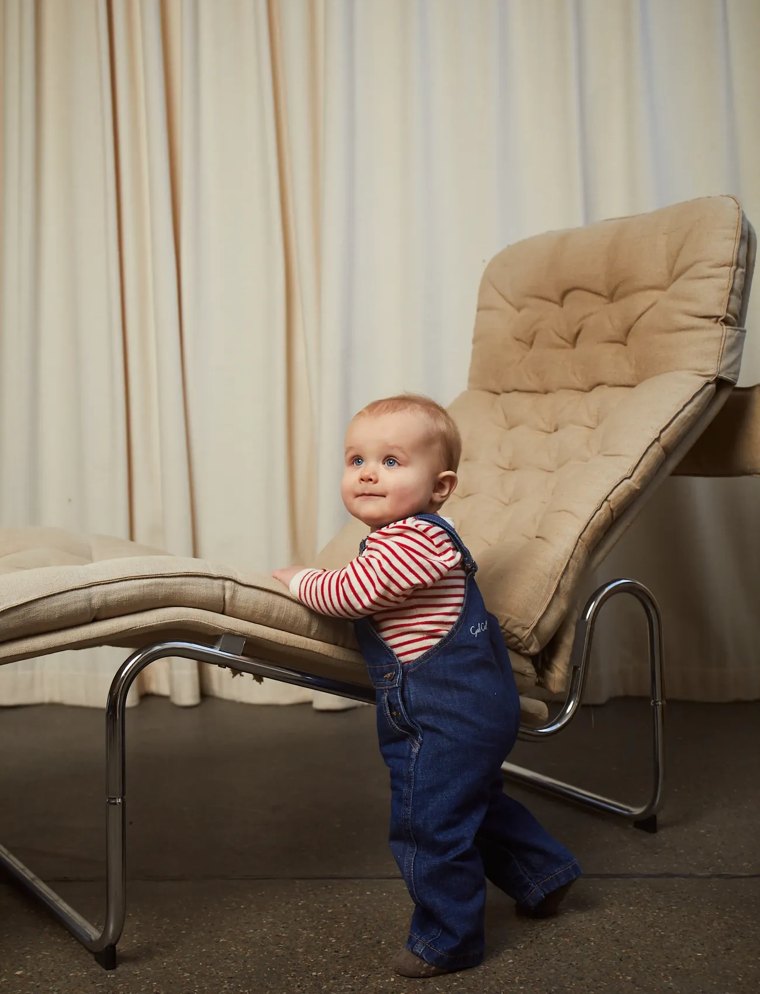 Copenhagen Colors - Organic Baby Overalls - traksipüksid - dark indigo blue washed - 4