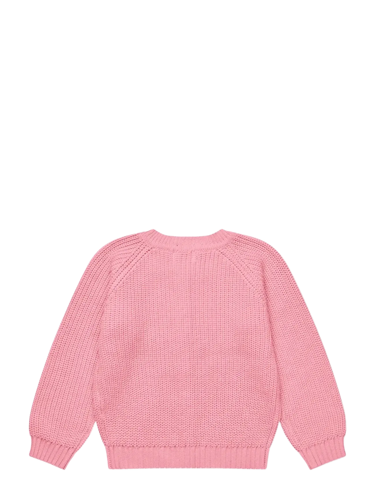 Copenhagen Colors - KNITTED CLASSIC RIB CARDIGAN - cardigans - pink - 1