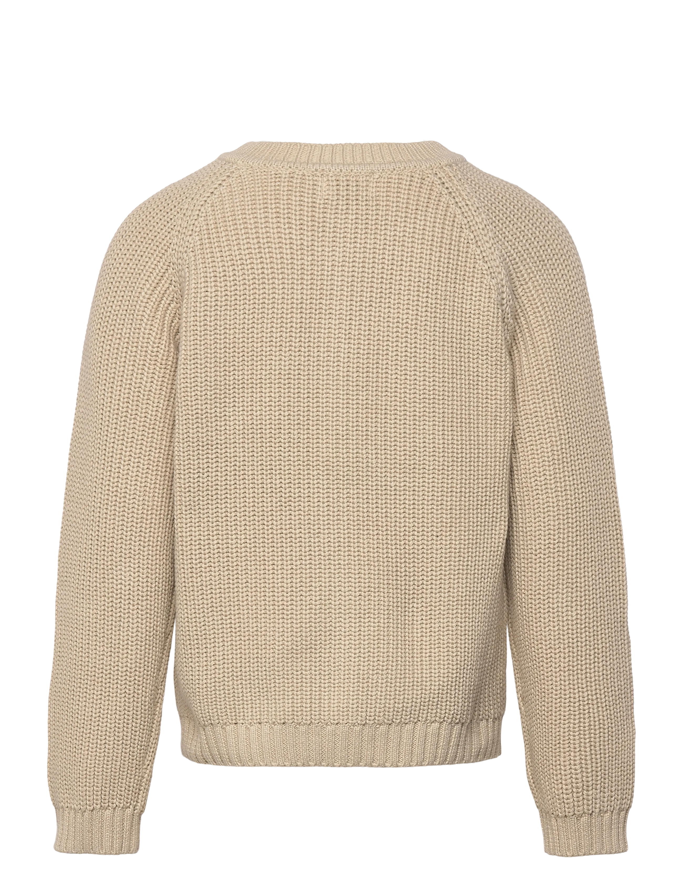 Copenhagen Colors - KNITTED CLASSIC RIB CARDIGAN - cardigans - sand - 1