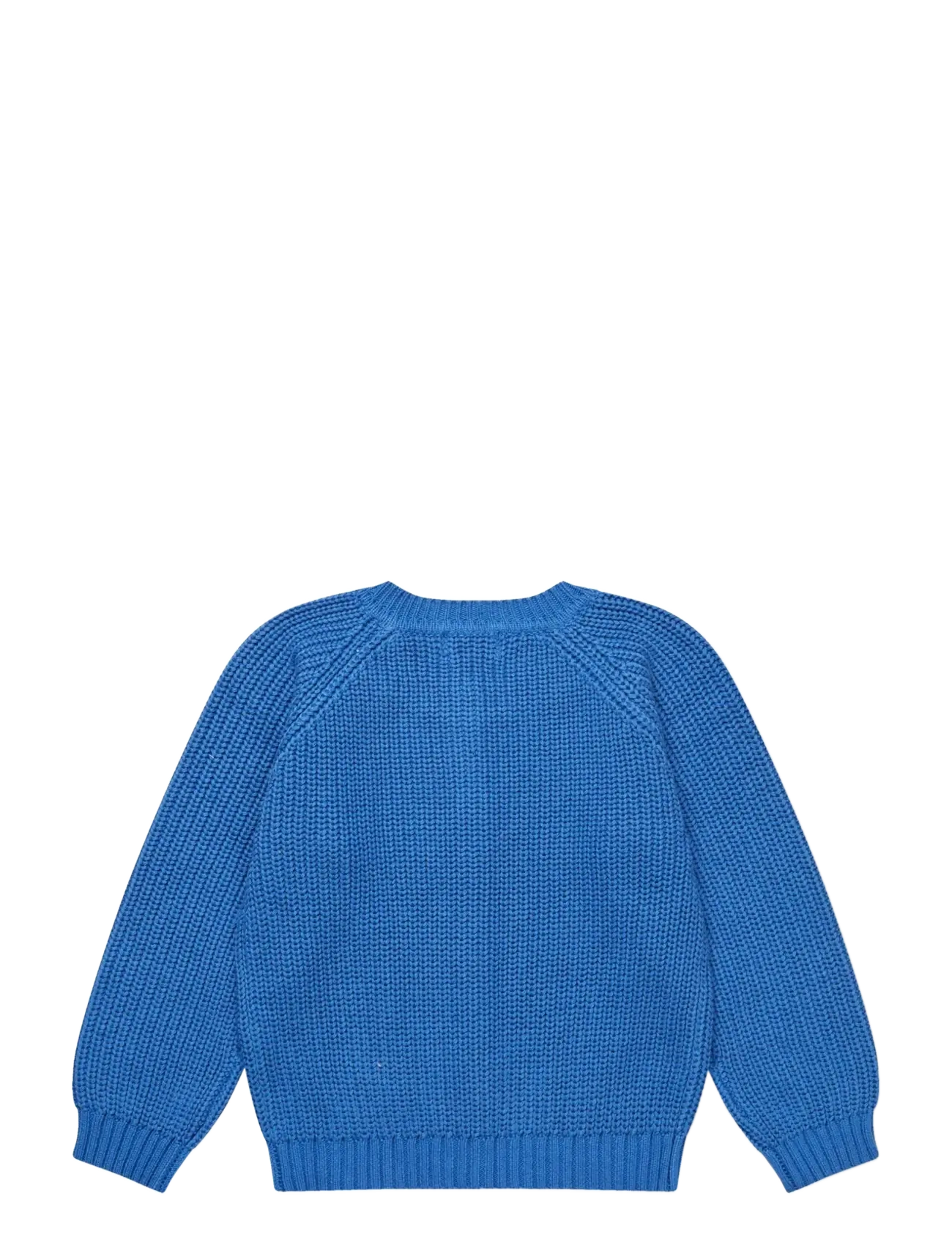 Copenhagen Colors - KNITTED CLASSIC RIB CARDIGAN - cardigans - sharp blue - 1
