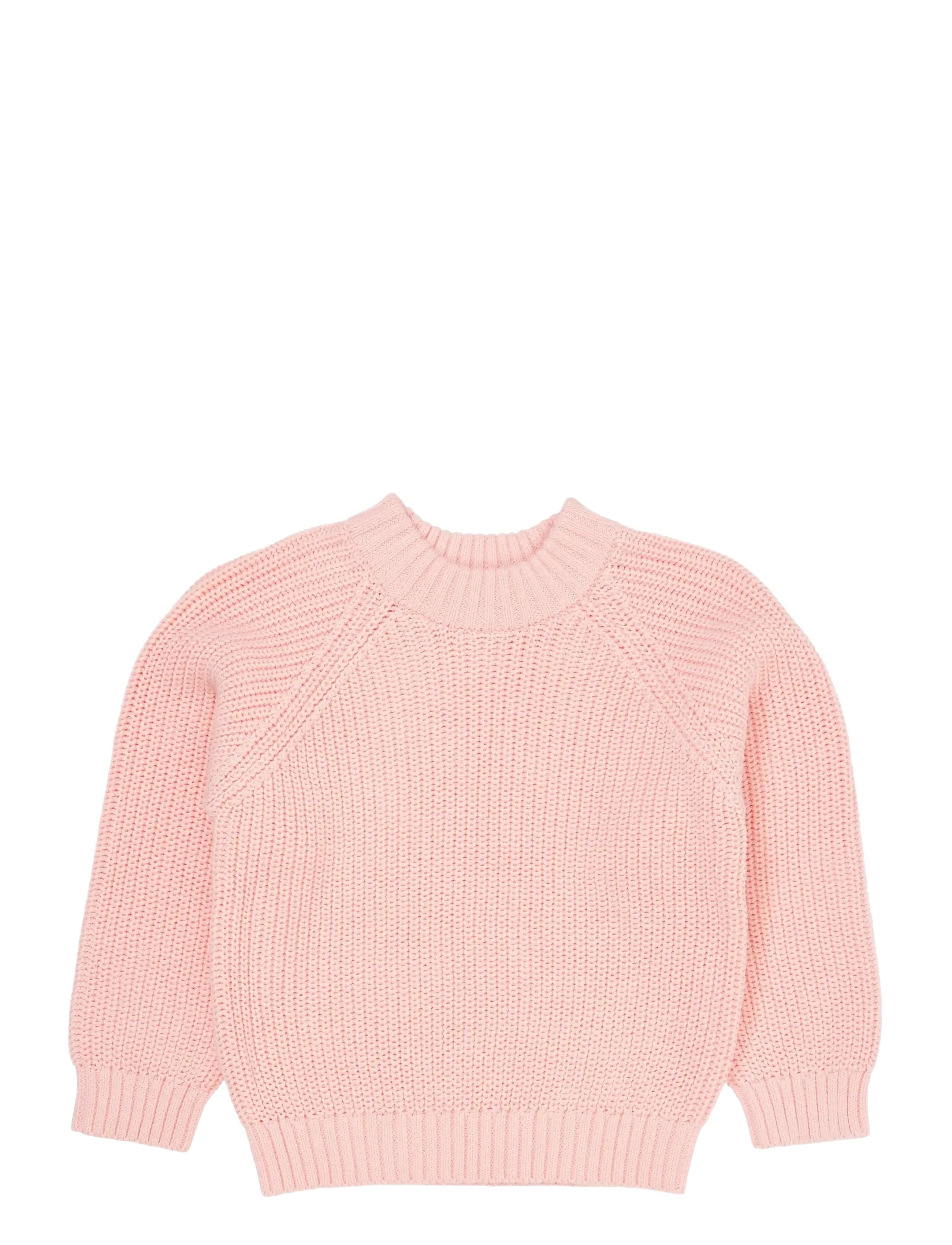 Copenhagen Colors KNITTED CLASSIC RIB BLOUSE - Džemprid - BALLERINA / pink/rose