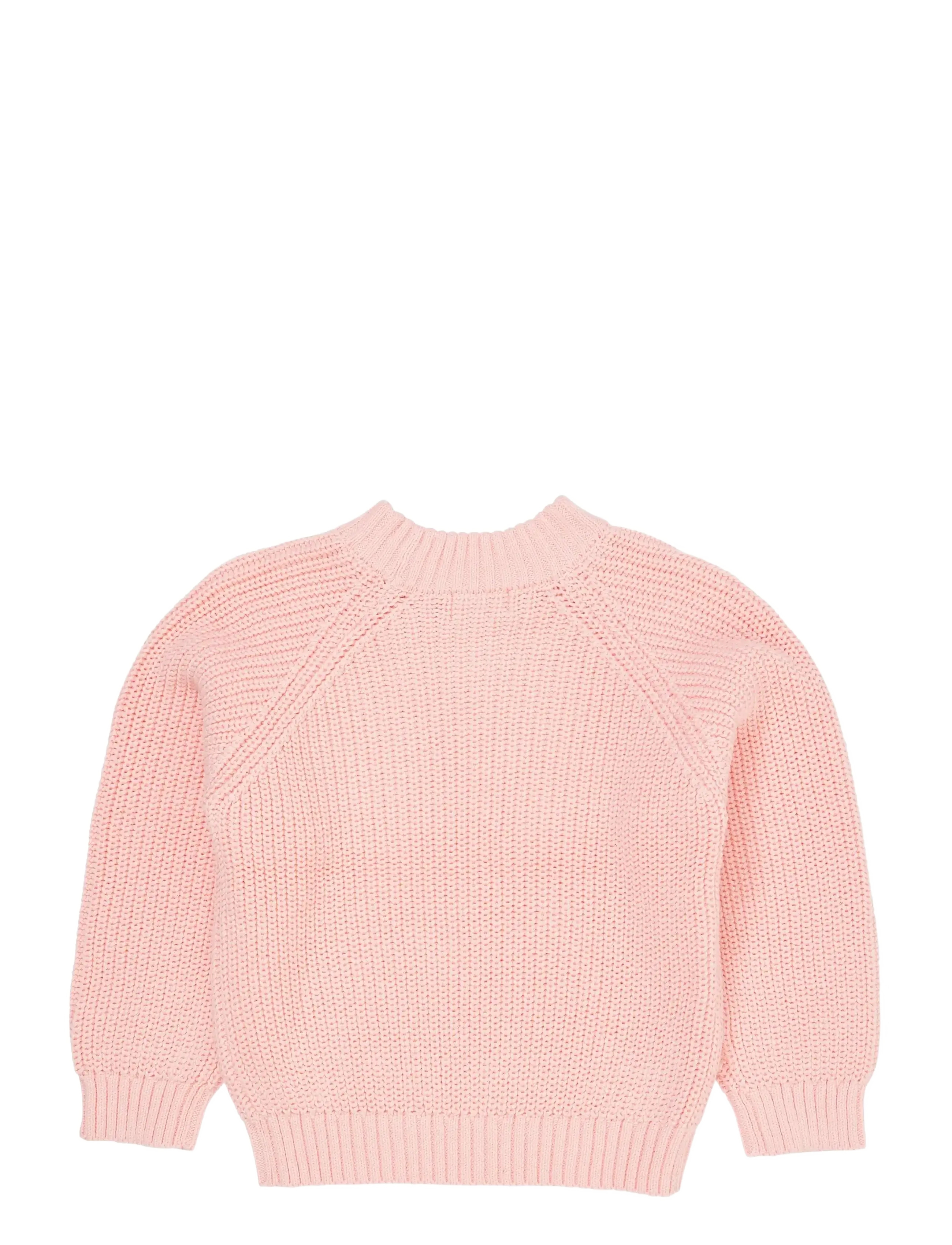 Copenhagen Colors - KNITTED CLASSIC RIB BLOUSE - tröjor - ballerina - 1