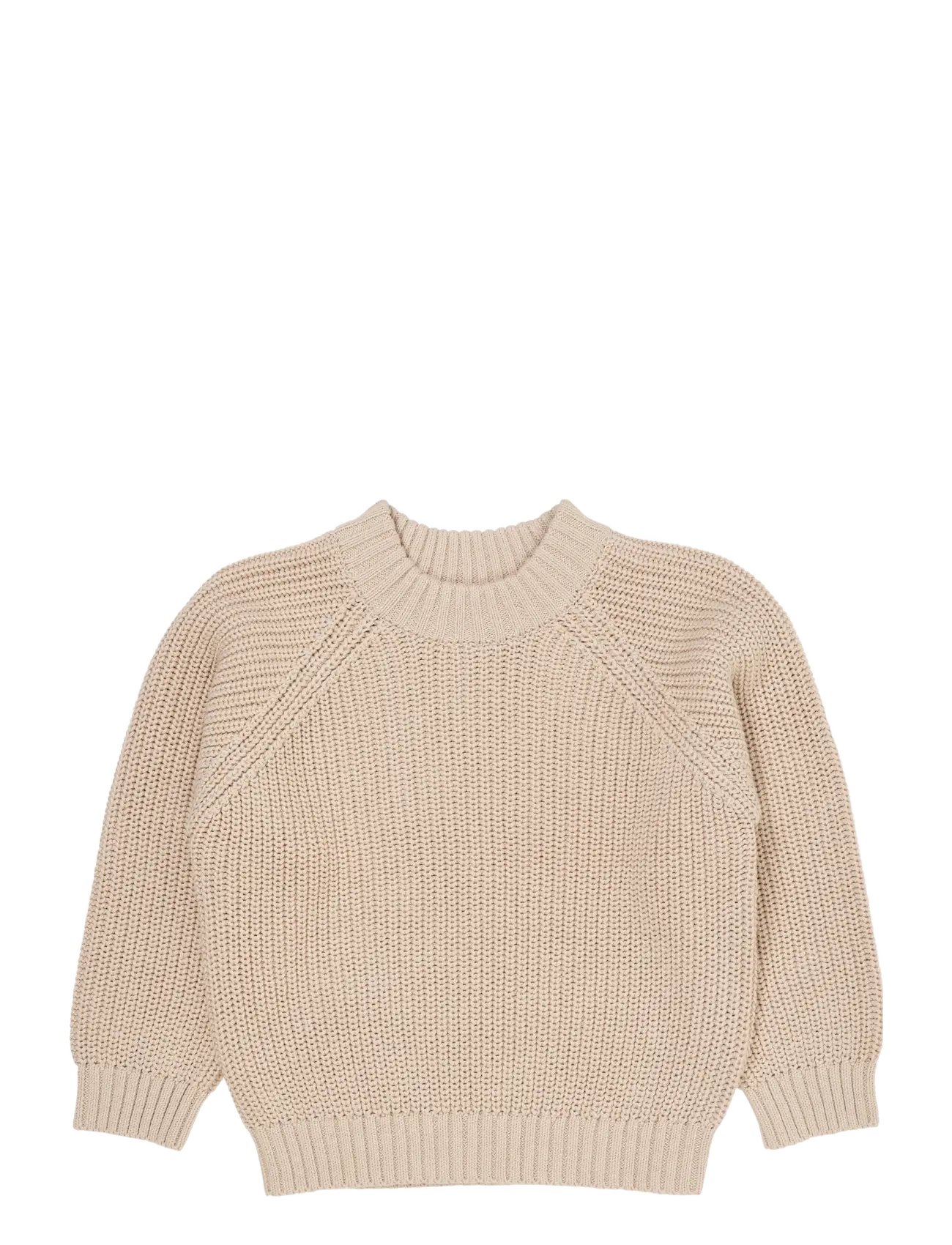 Copenhagen Colors KNITTED CLASSIC RIB BLOUSE - Trøjer - BEIGE / beige
