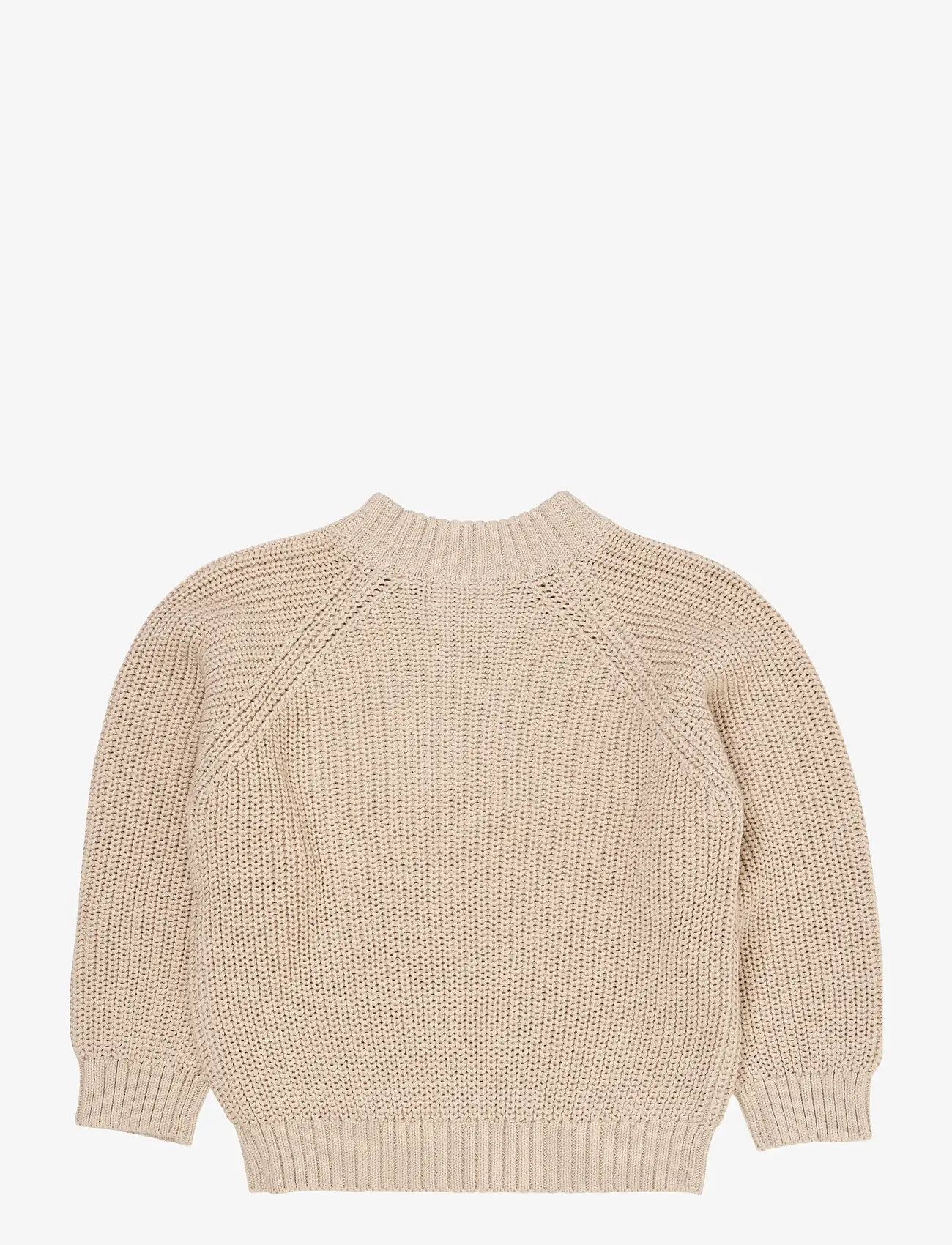Copenhagen Colors - KNITTED CLASSIC RIB BLOUSE - trøjer - beige - 1
