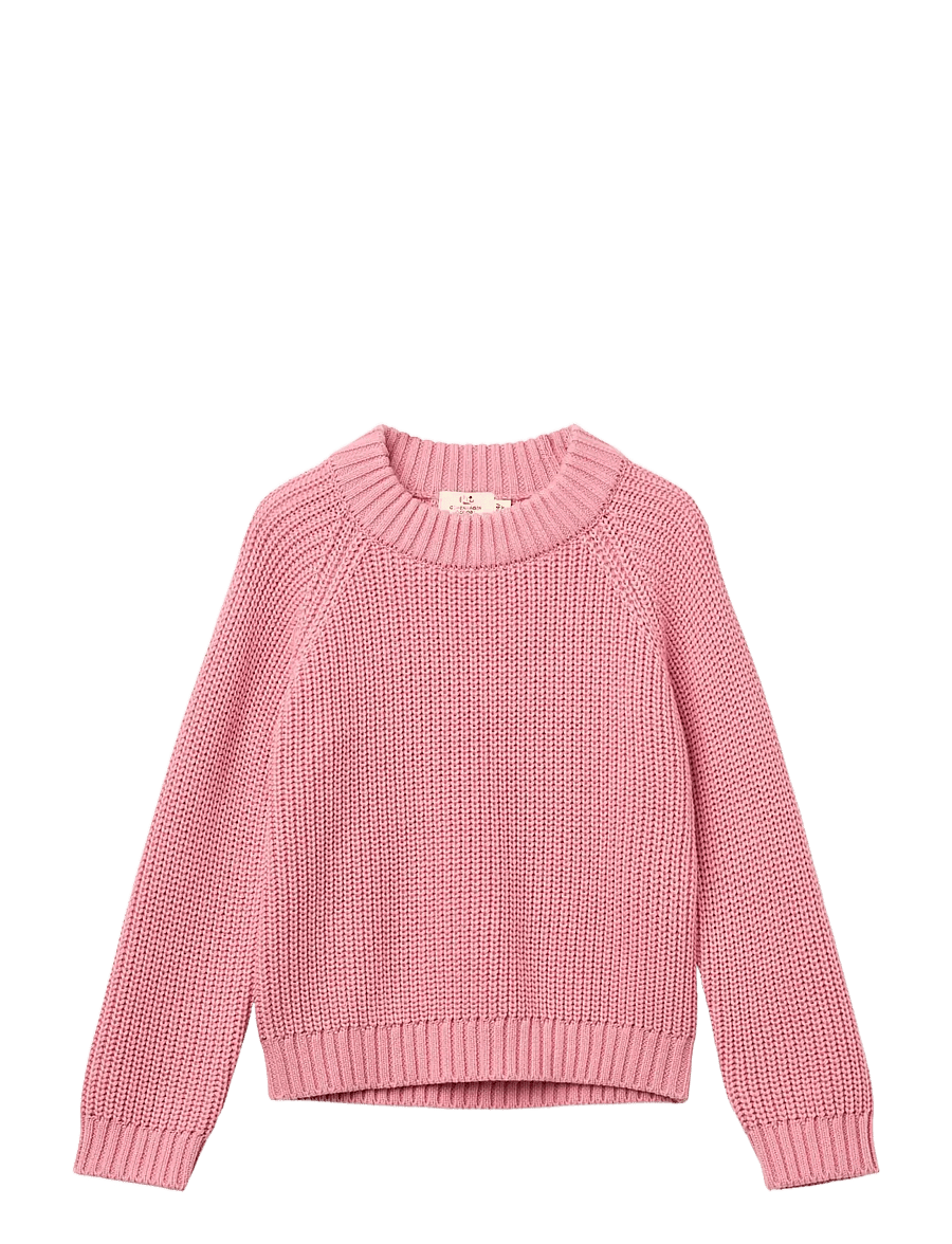 Copenhagen Colors - KNITTED CLASSIC RIB BLOUSE - pullover - blossom pink - 0