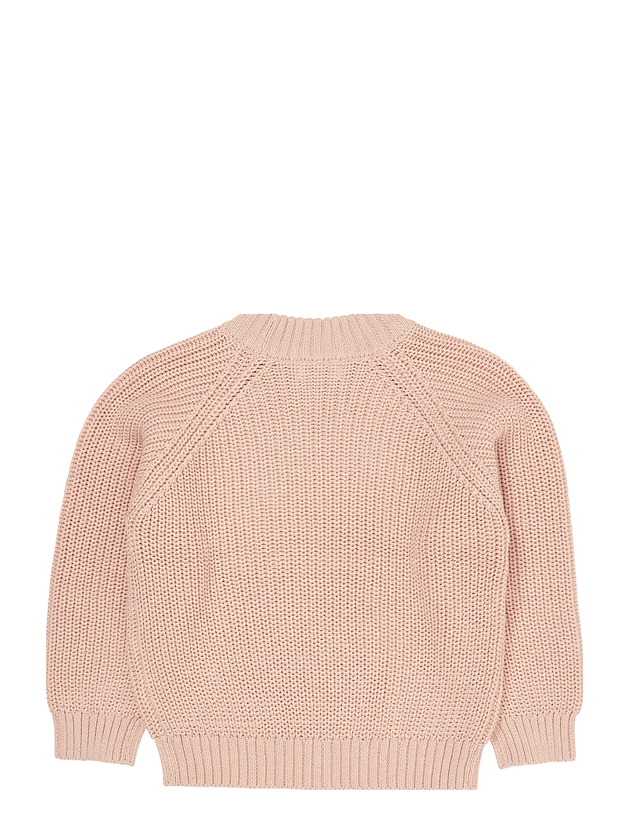 Copenhagen Colors - KNITTED CLASSIC RIB BLOUSE - džemprid - dusty rose - 2