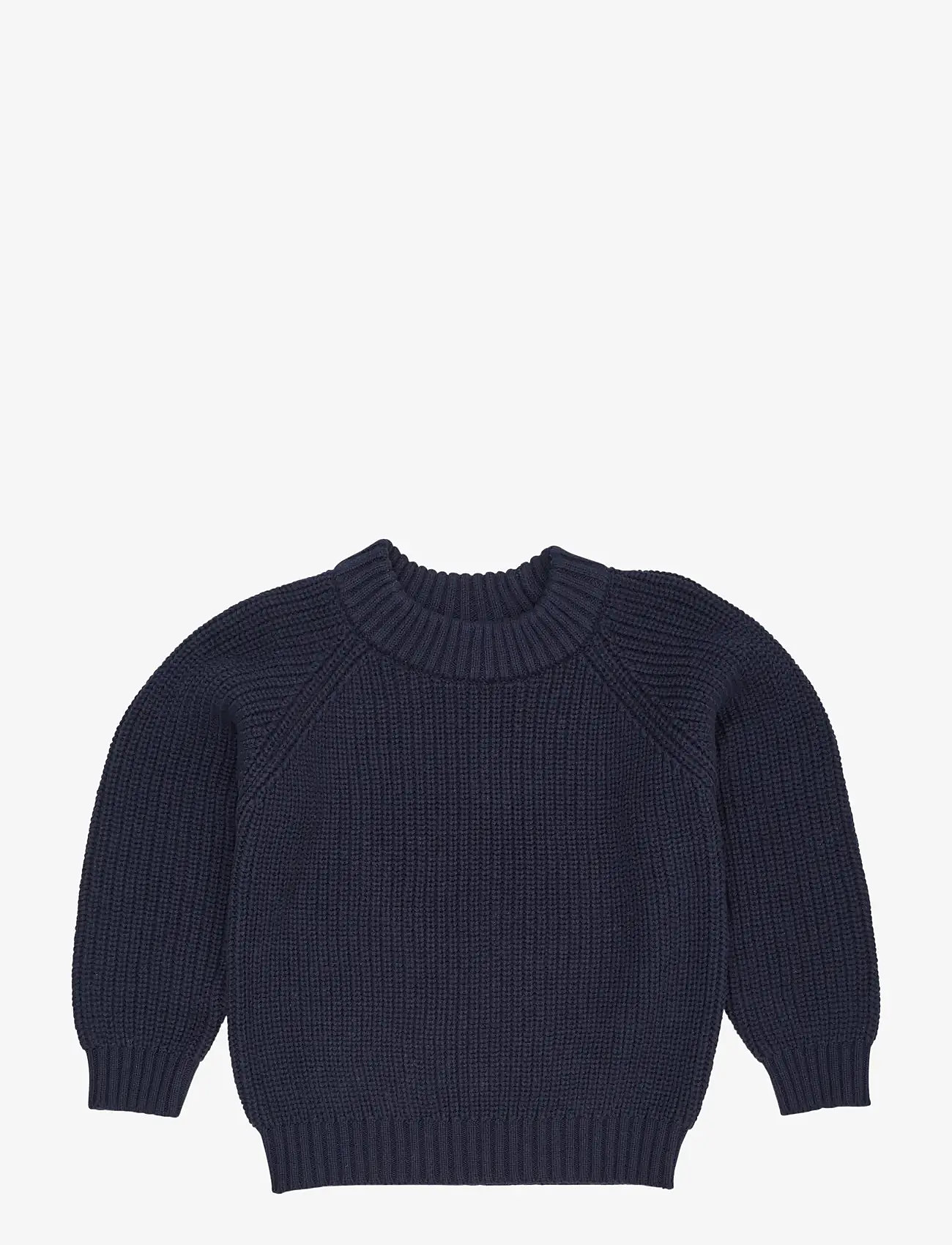 Copenhagen Colors - KNITTED CLASSIC RIB BLOUSE - džemprid - navy - 0