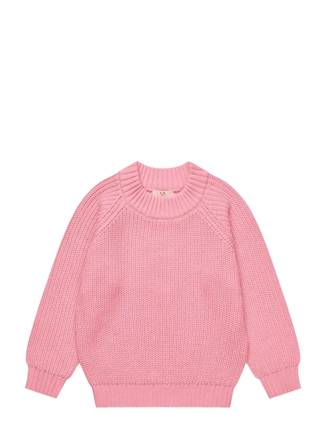 COPENHAGEN COLORS Strick Klassisch Rib Pullover Pink - 110 - Kinder