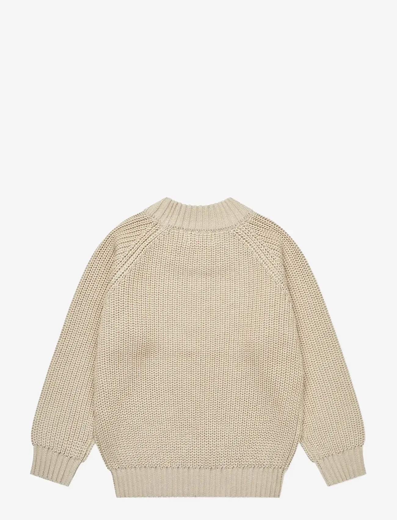 Copenhagen Colors - KNITTED CLASSIC RIB BLOUSE - jumpers - sand - 1