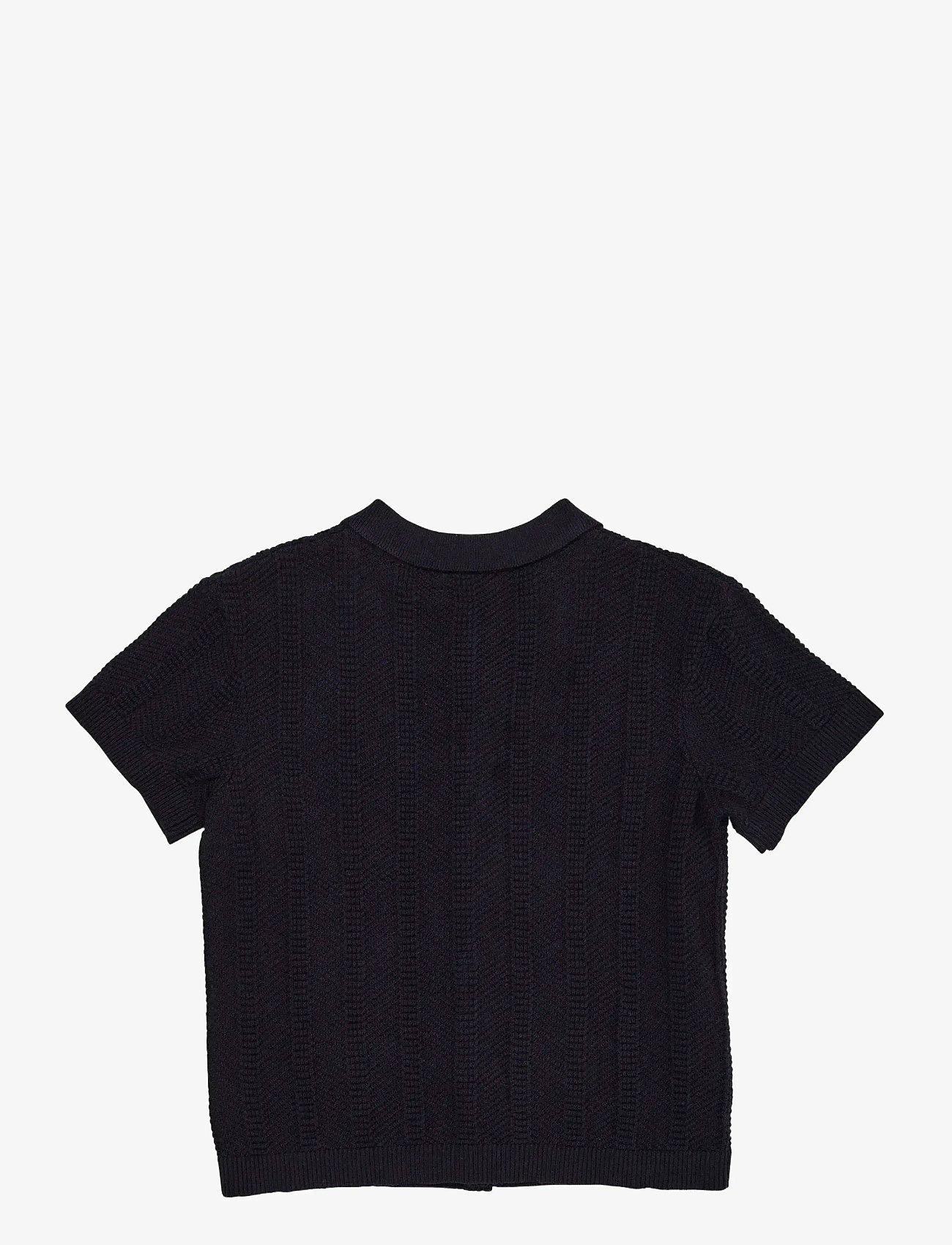 Copenhagen Colors - KNITTED PATTERN SHIRT - navy - 1
