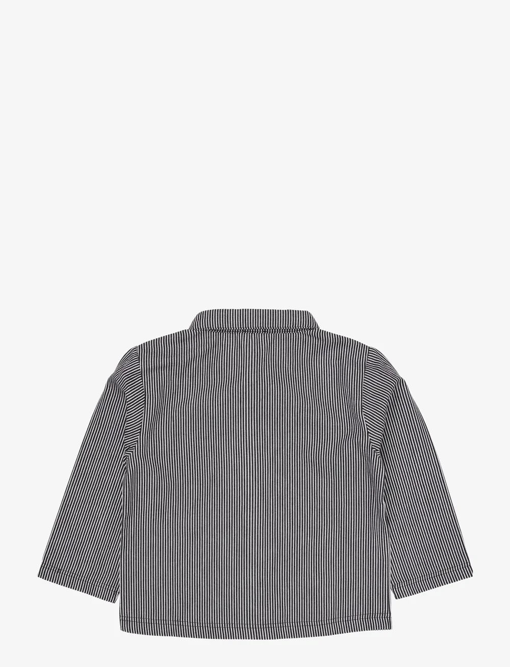 Copenhagen Colors - STRIPED TWILL JACKET W POCKETS - overshirts - navy stripe - 1