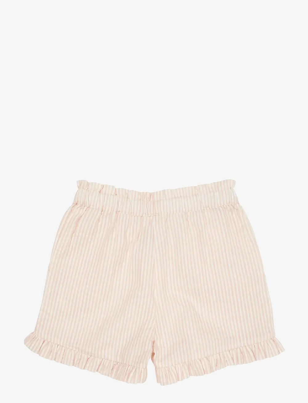 Copenhagen Colors - SEERSUCKER GIRLY SHORTS - casual shorts - dusty rose w cream stripe - 1
