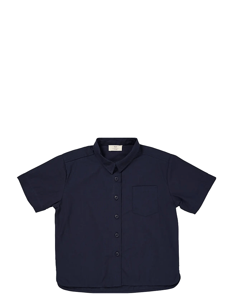 Copenhagen Colors - POPLIN SS SHIRT - kurzärmlige hemden - navy - 0