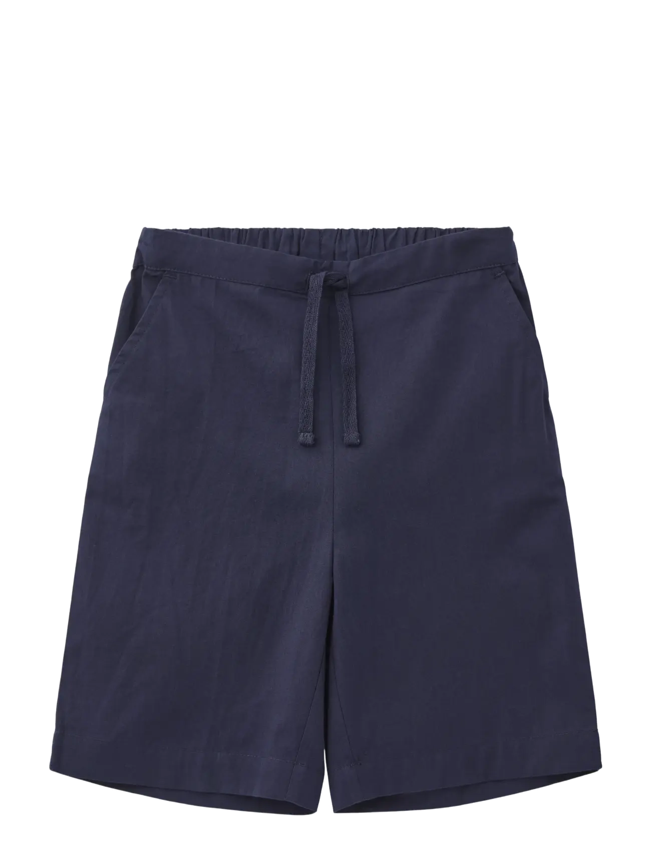 Copenhagen Colors - POPLIN SHORTS W. DRAWSTRING - navy - 1