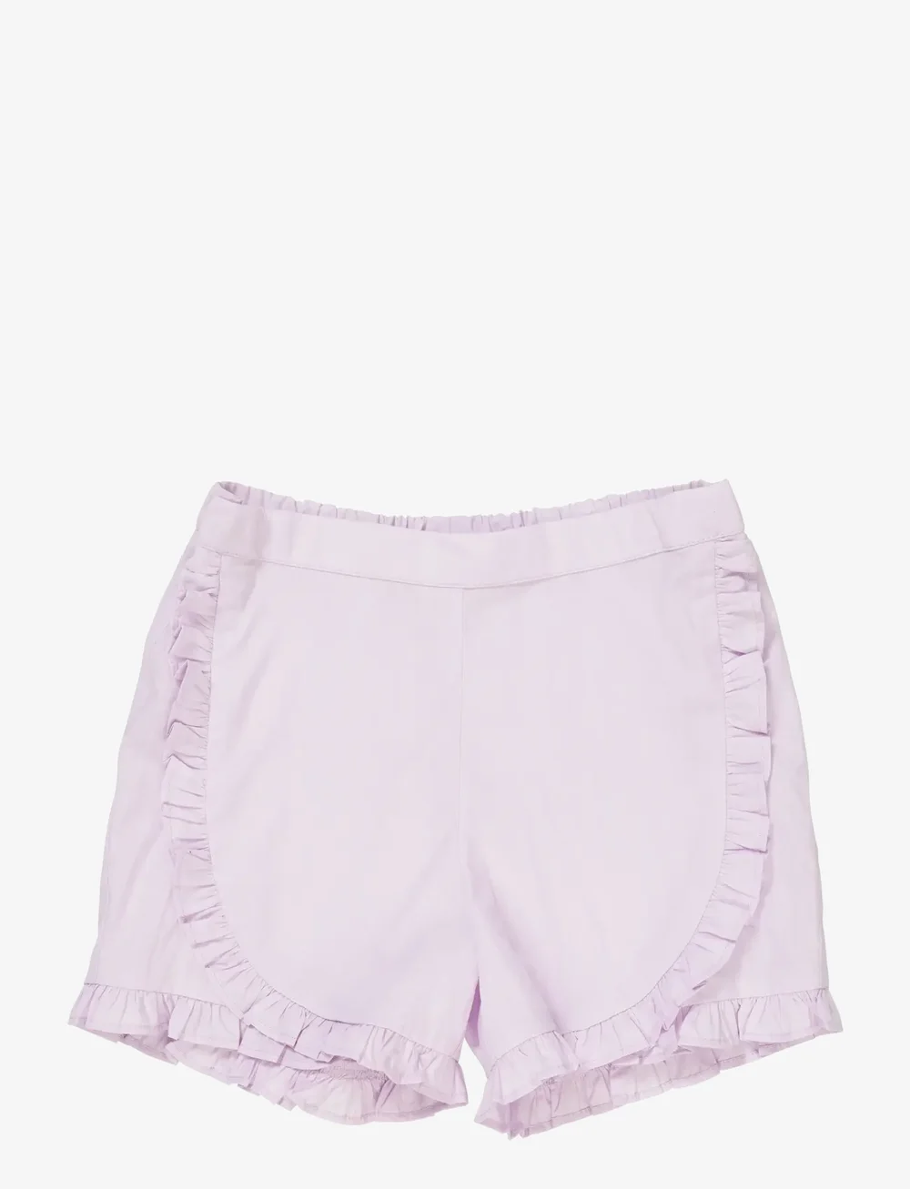 Copenhagen Colors - POPLIN FRILL SHORTS - casual shorts - lavender - 0