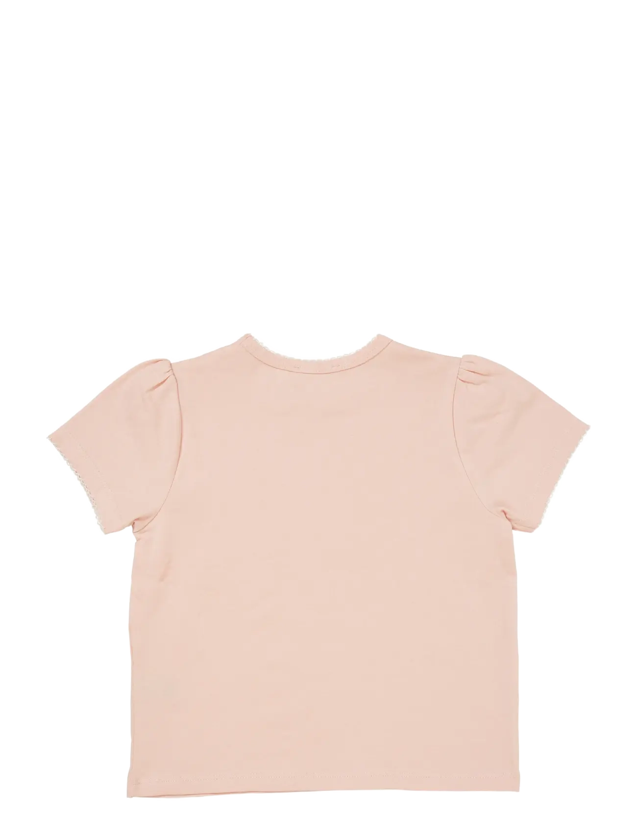 Copenhagen Colors - T-SHIRT W. RUFFLE SLEEVES - kurzärmelige - dusty rose - 1