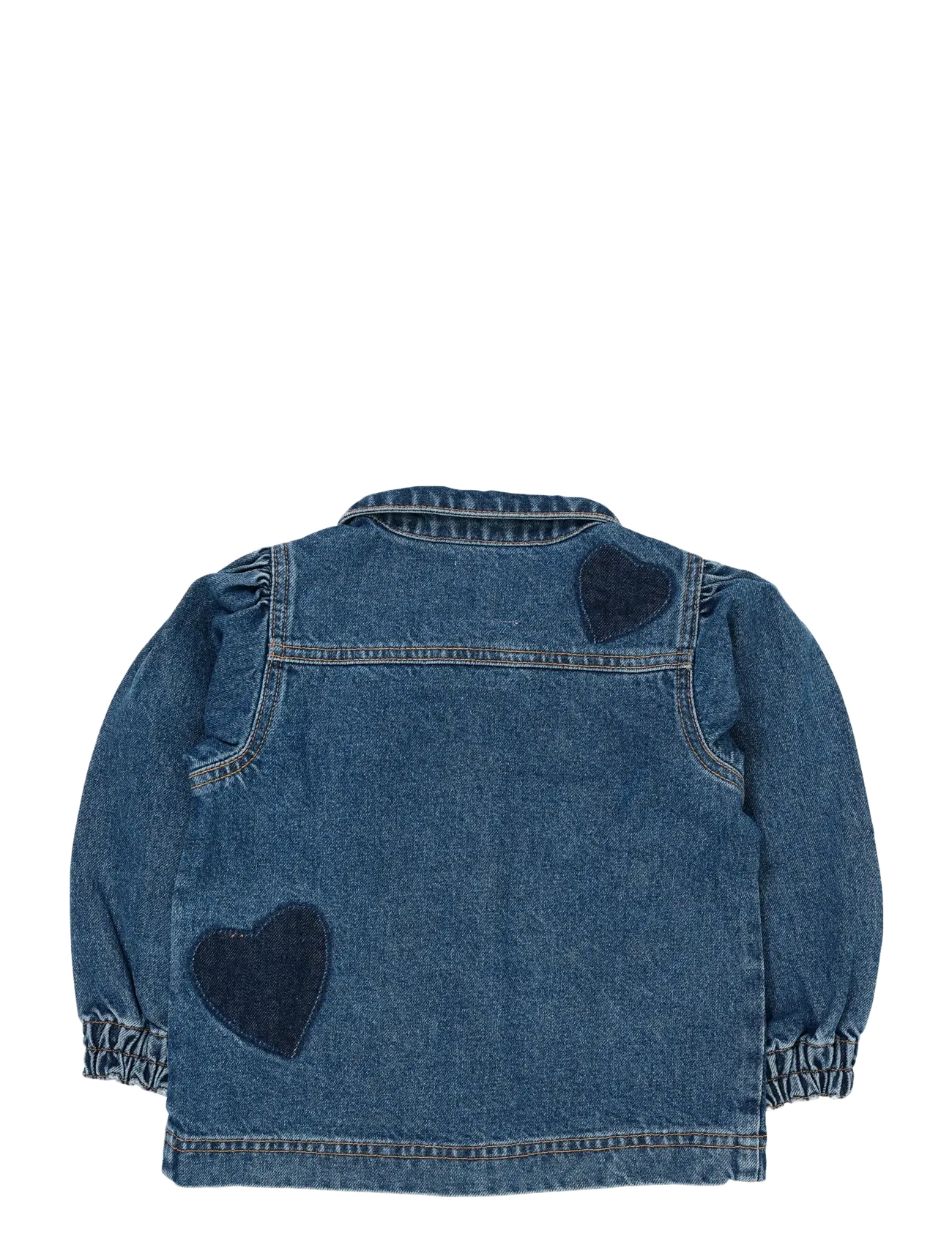 Copenhagen Colors - ORGANIC DENIM HEARTS JACKET - indigo blue washed - 1