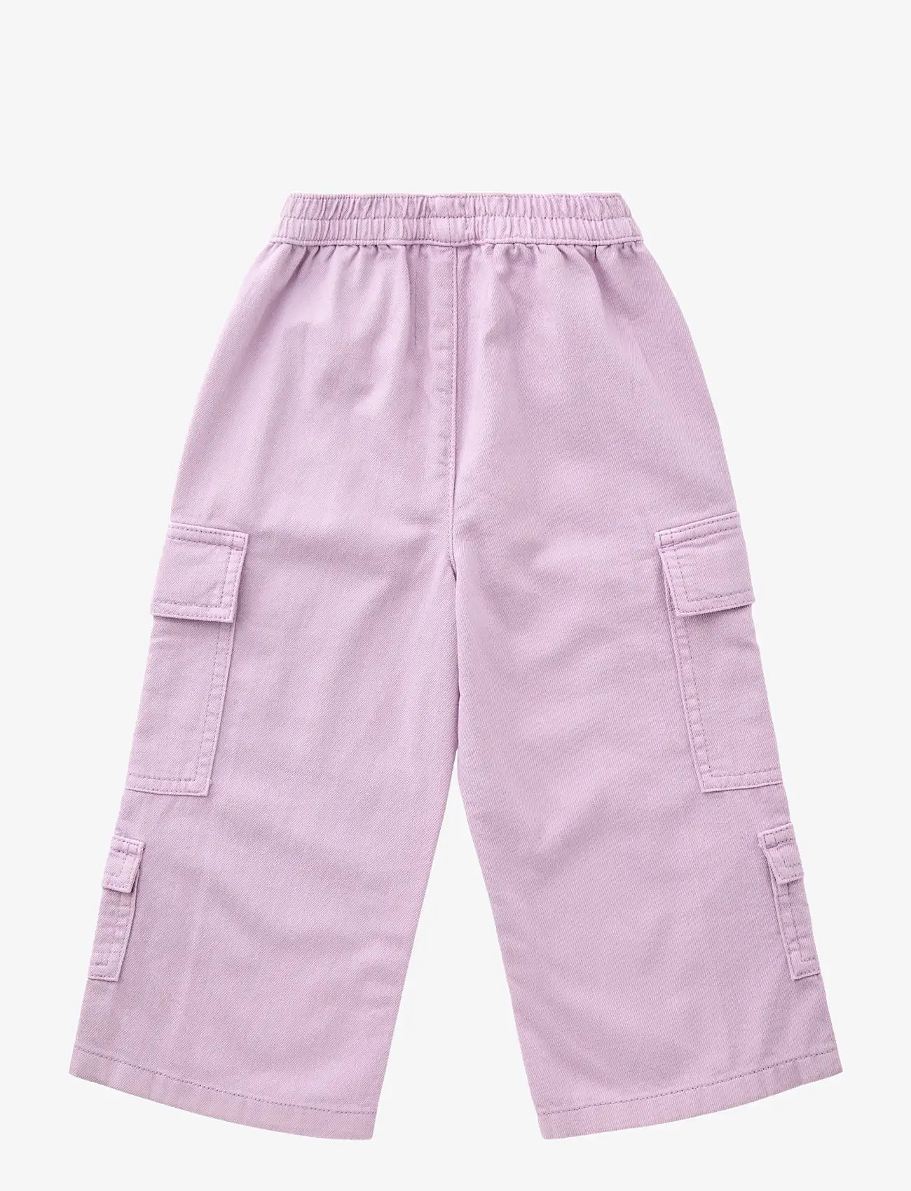 Copenhagen Colors - ORGANIC CARGO TWILL PANTS - UNISEX - kargopüksid - lavender - 1