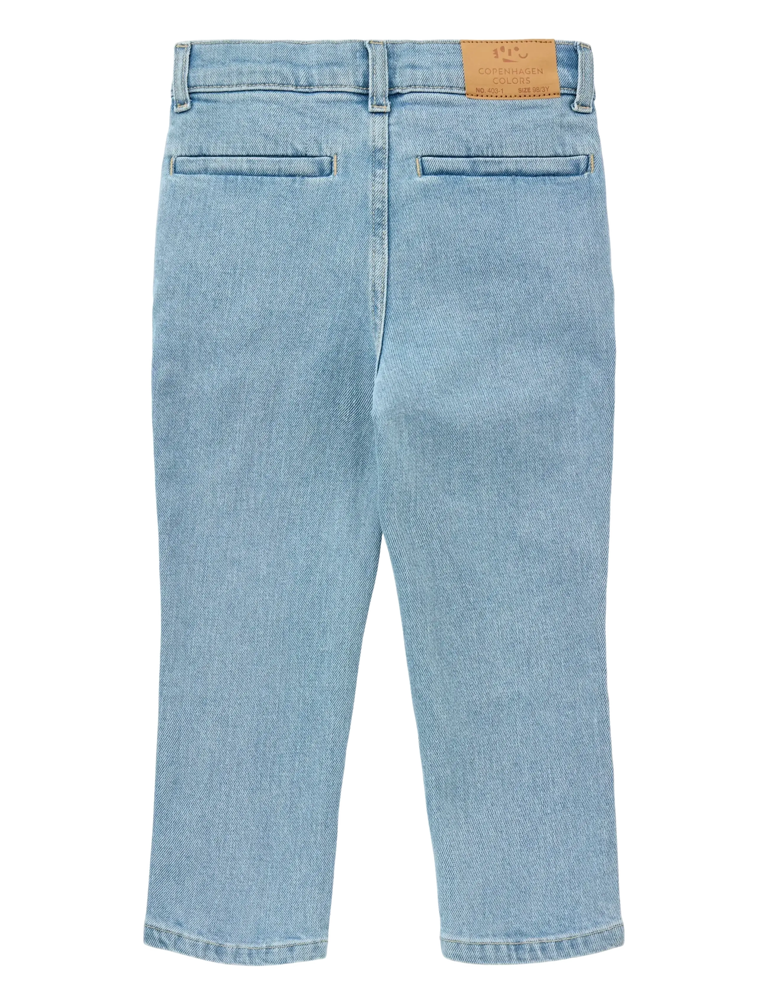 Copenhagen Colors - ORGANIC DENIM CHINOS PANTS - SLIM FIT - regular jeans - lt. blue washed - 1