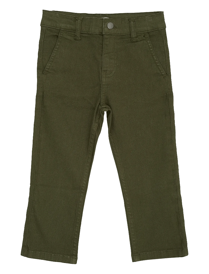 Copenhagen Colors - TWILL CHINOS SLIM - WITH STRETCH - „chino“ stiliaus kelnės - dk green - 0