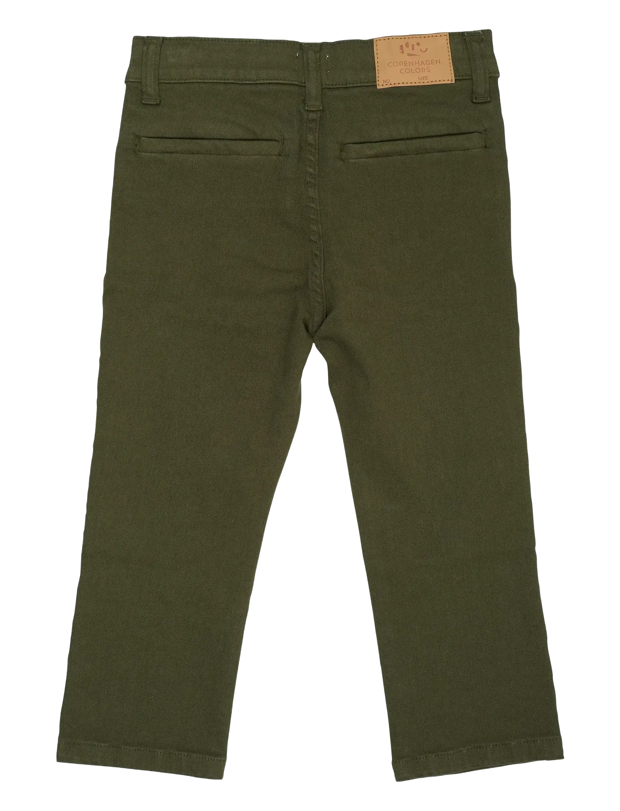 Copenhagen Colors - TWILL CHINOS SLIM - WITH STRETCH - chinos - dk green - 1