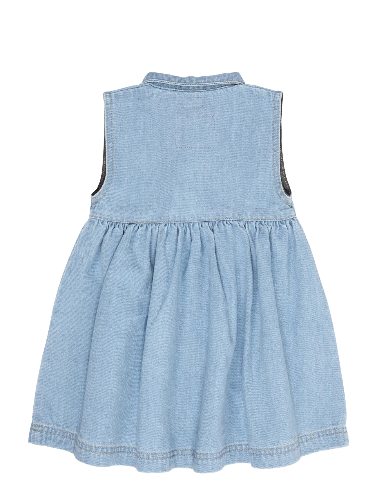 Copenhagen Colors - ORGANIC DENIM DRESS W COLLAR - robes décontractées sans manches - super lt blue indigo washed - 2