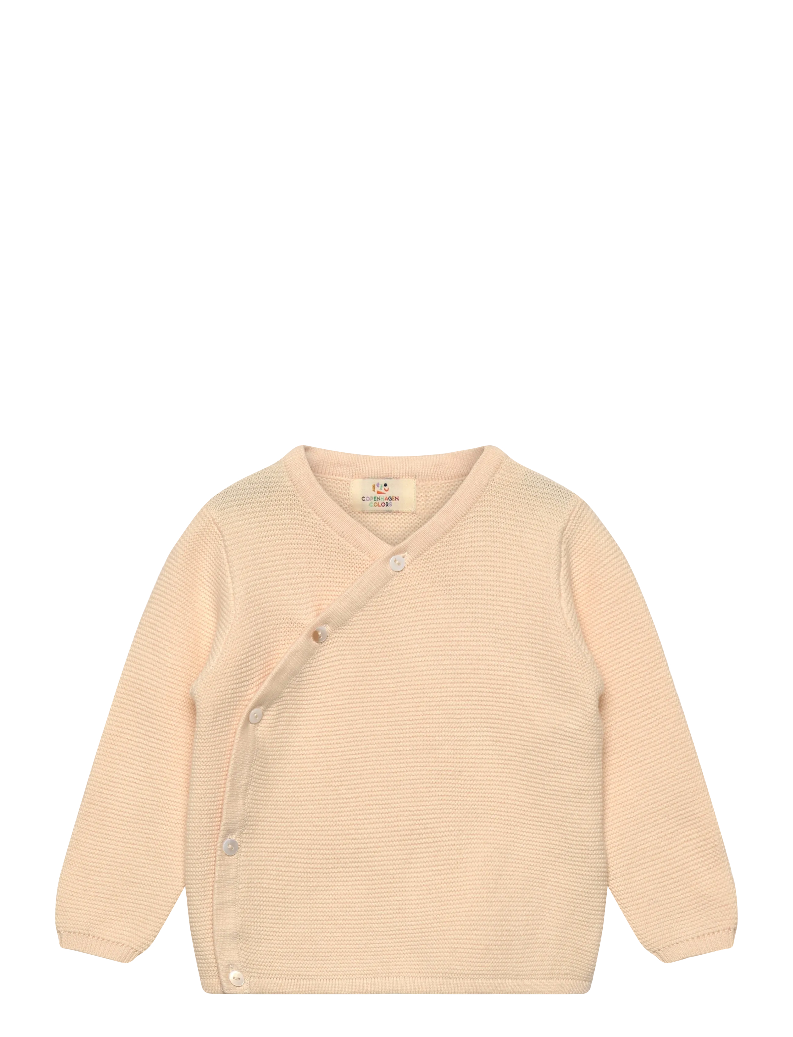Copenhagen Colors BABY CROSS-OVER CARDIGAN - 4 for 3 - CREAM / cream