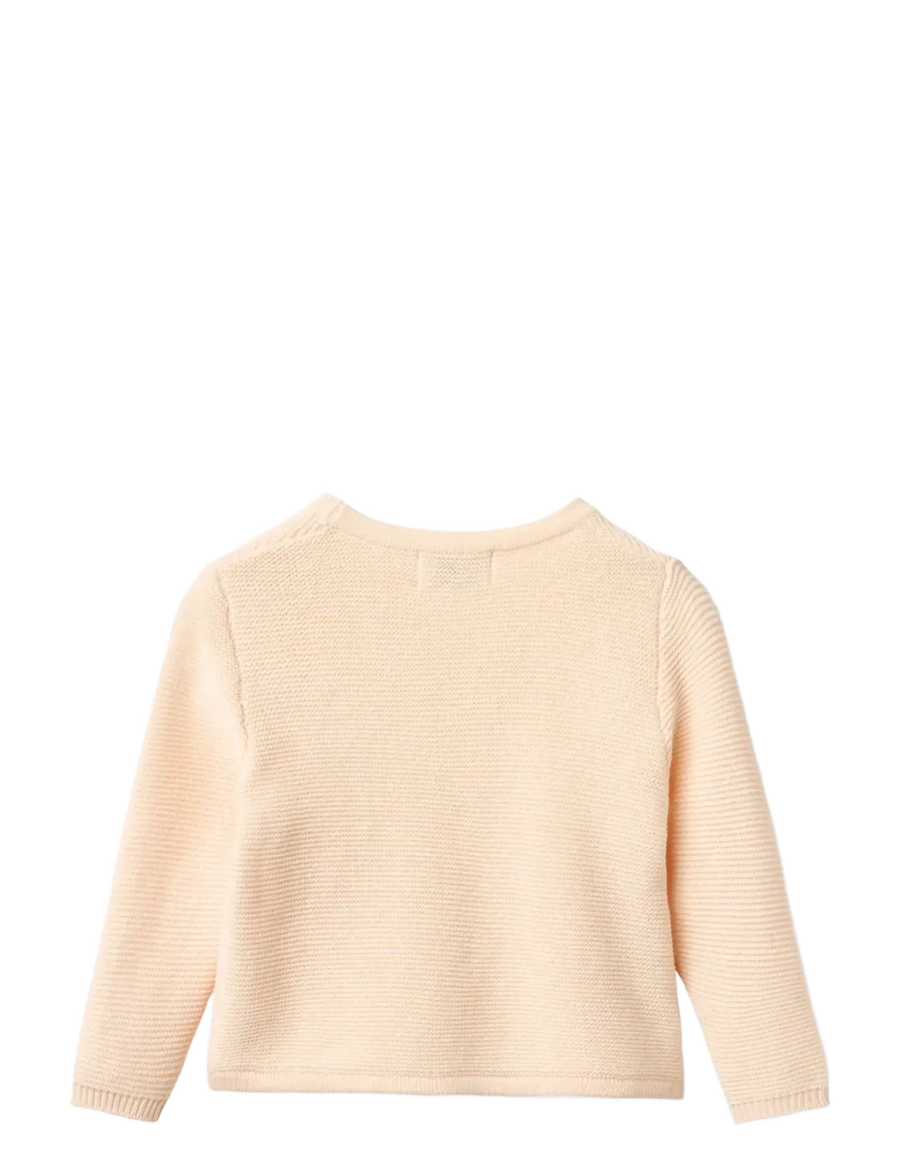 Copenhagen Colors - BABY CROSS-OVER CARDIGAN - cardigans - soft pink - 1