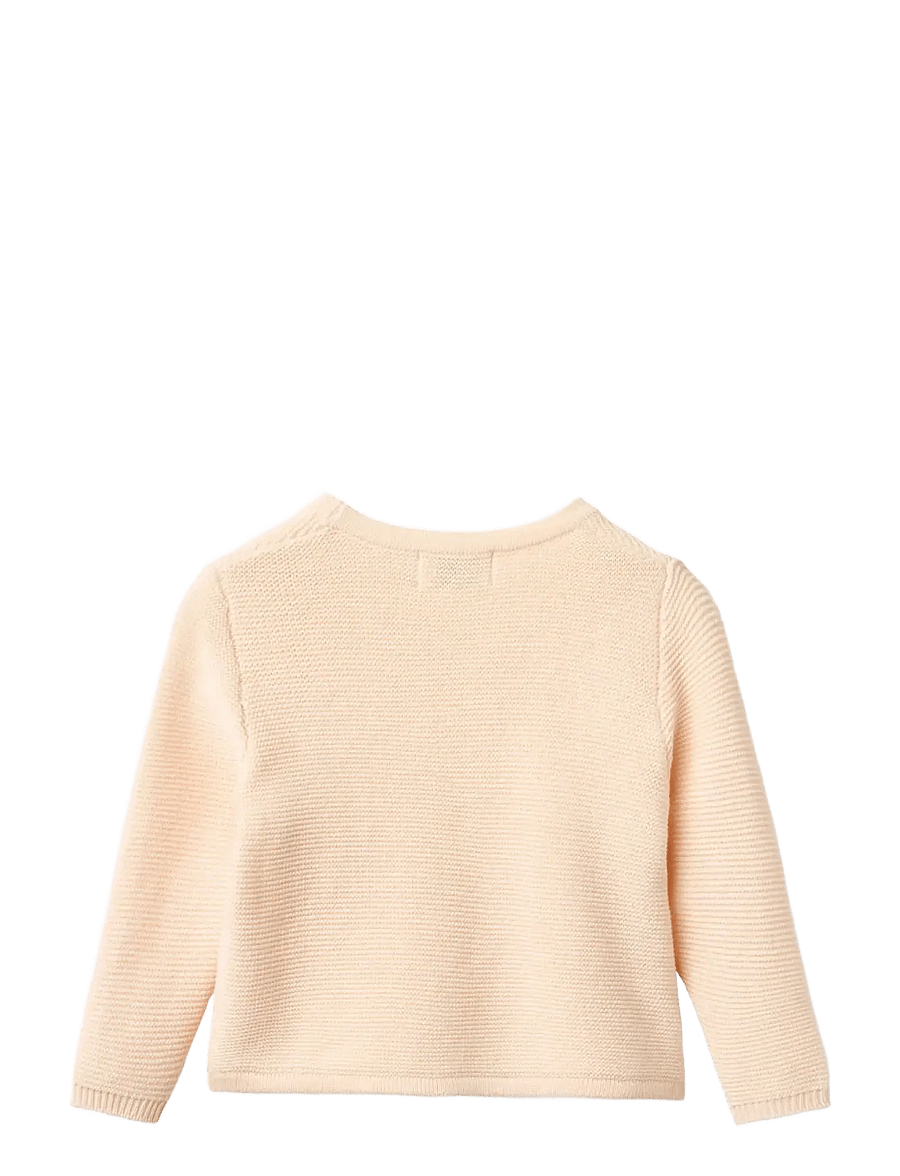Copenhagen Colors - BABY CROSS-OVER CARDIGAN - cardigans - soft pink - 1