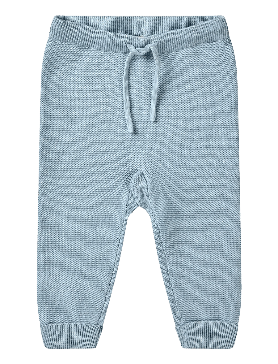 Copenhagen Colors - COTTON BABY LEGGINGS - leggings - dusty blue - 0