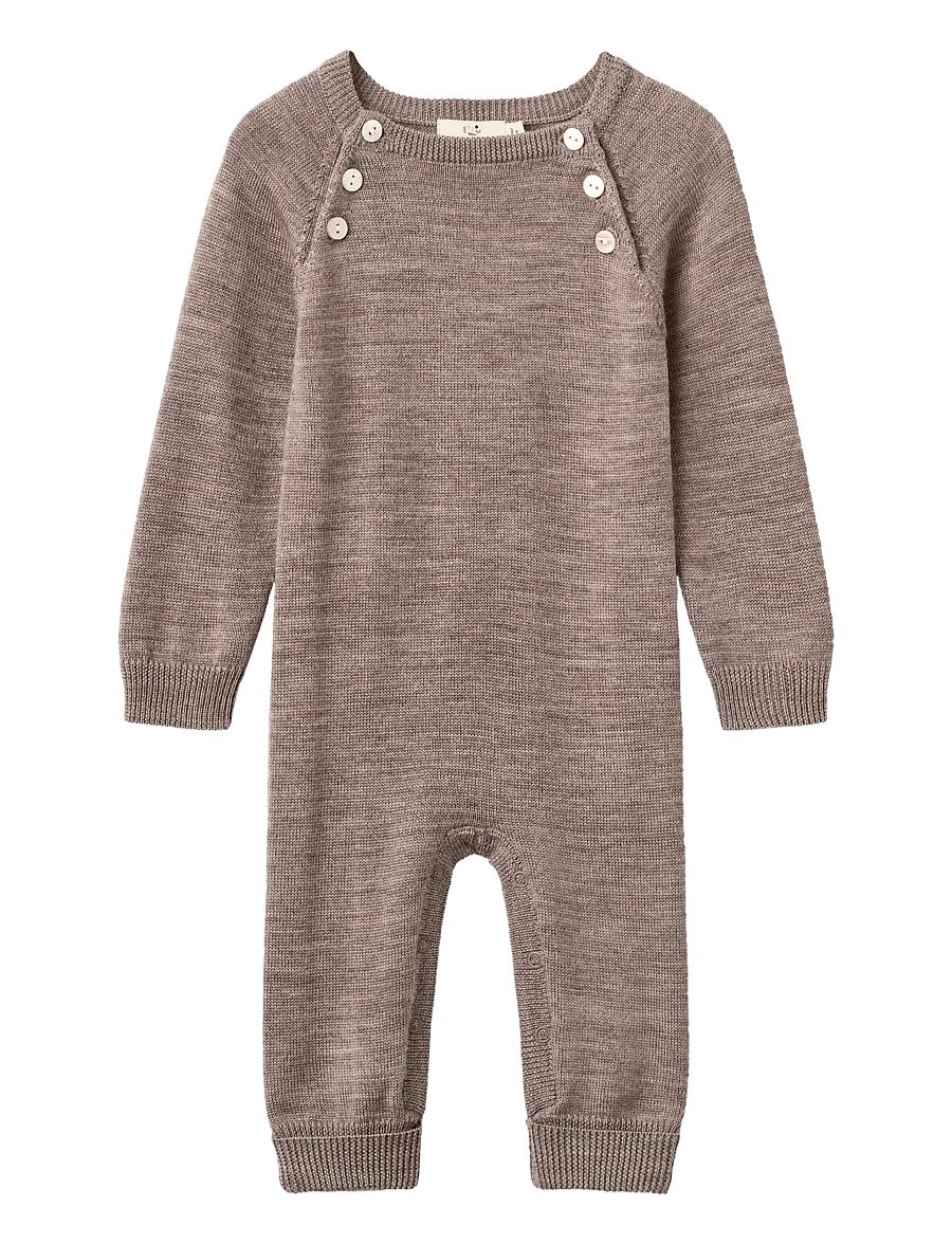 Copenhagen Colors - Classic Merino Full Body - underställ baby - natural melange - 0