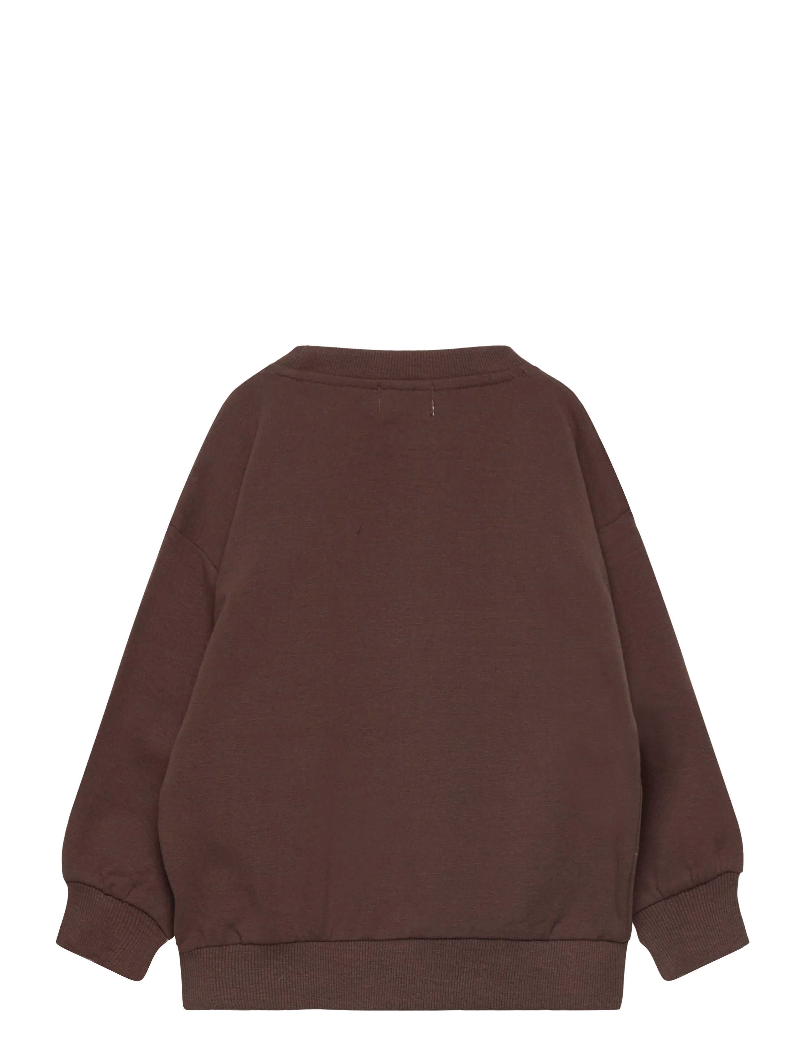 Copenhagen Colors - CLASSIC SWEATSHIRT W. LOGO EMB. - sweatshirts - brown mel - 1