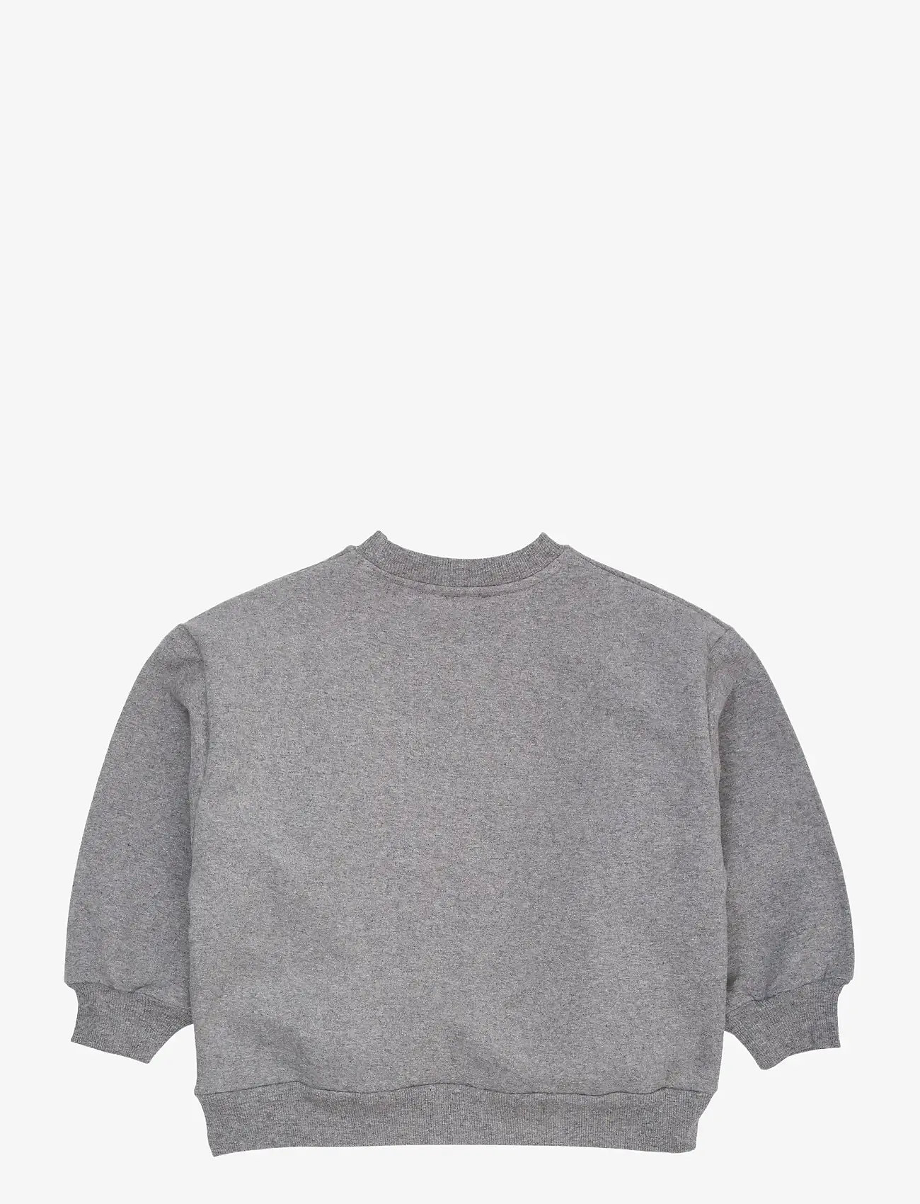 Copenhagen Colors - CLASSIC SWEATSHIRT W. LOGO EMB. - dressipluusid - dk grey mel - 1