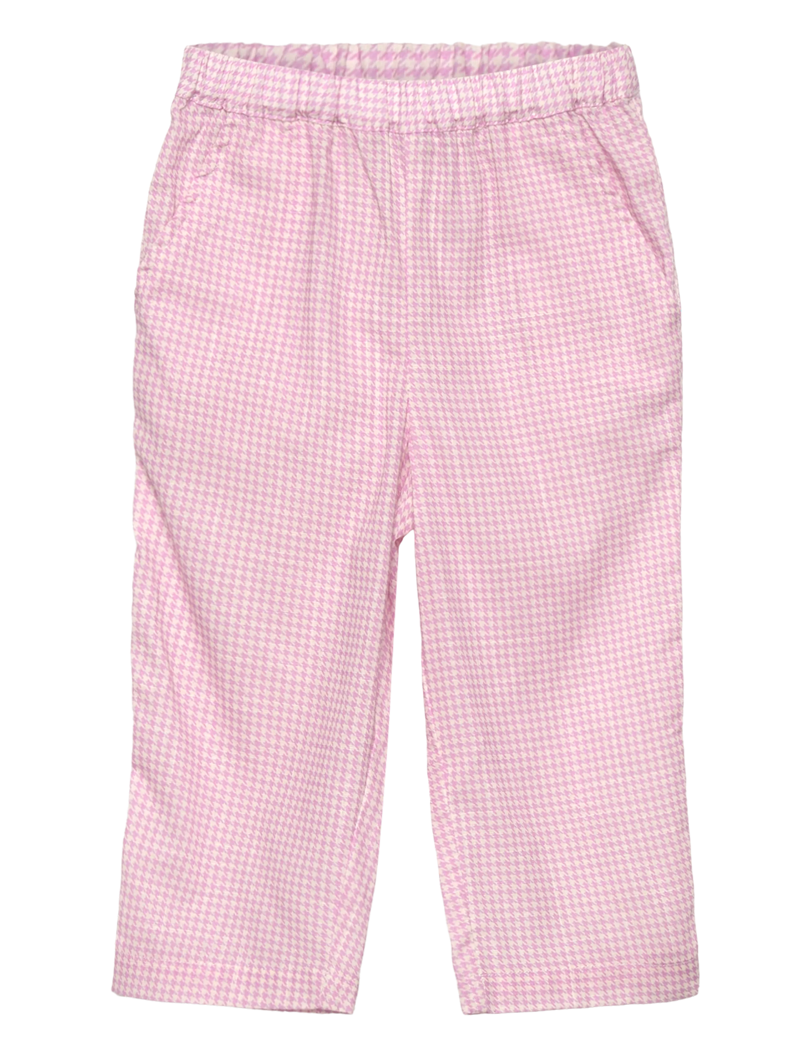 Copenhagen Colors HOUNDSTOOTH PANT W. ADJ WAIST - Babyhosen - SYRINGA COMB / pink/rose