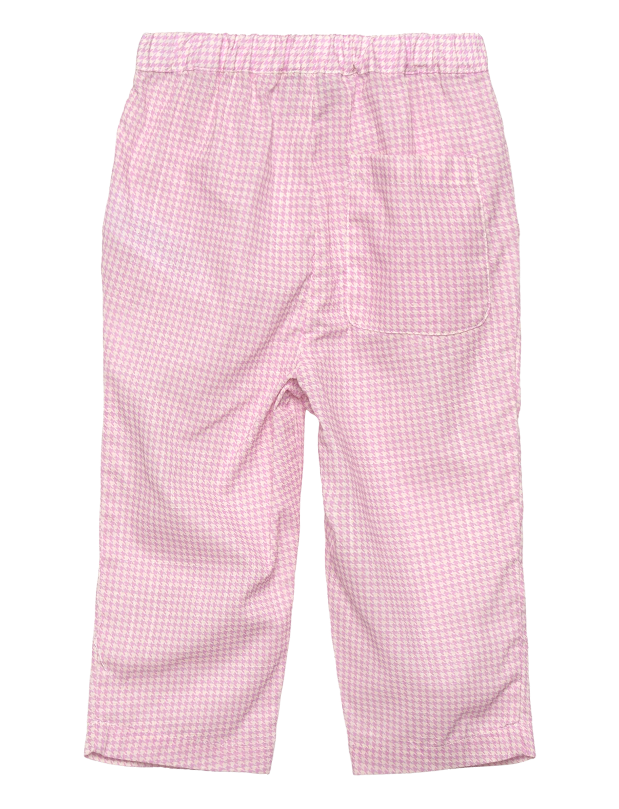 Copenhagen Colors - HOUNDSTOOTH PANT W. ADJ WAIST - syringa comb - 1
