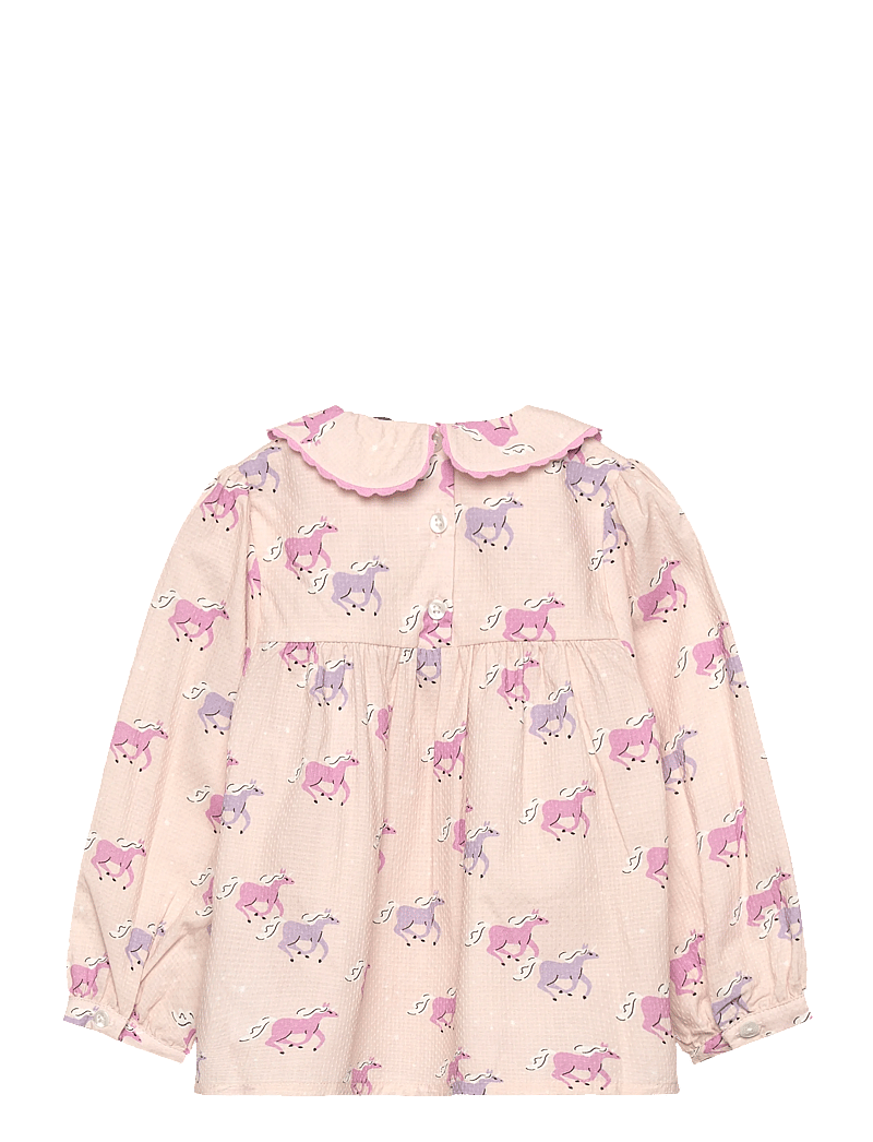 Copenhagen Colors - UNICORN BLOUSE W. COLLAR - blusen & tuniken - unicorn comb - 1