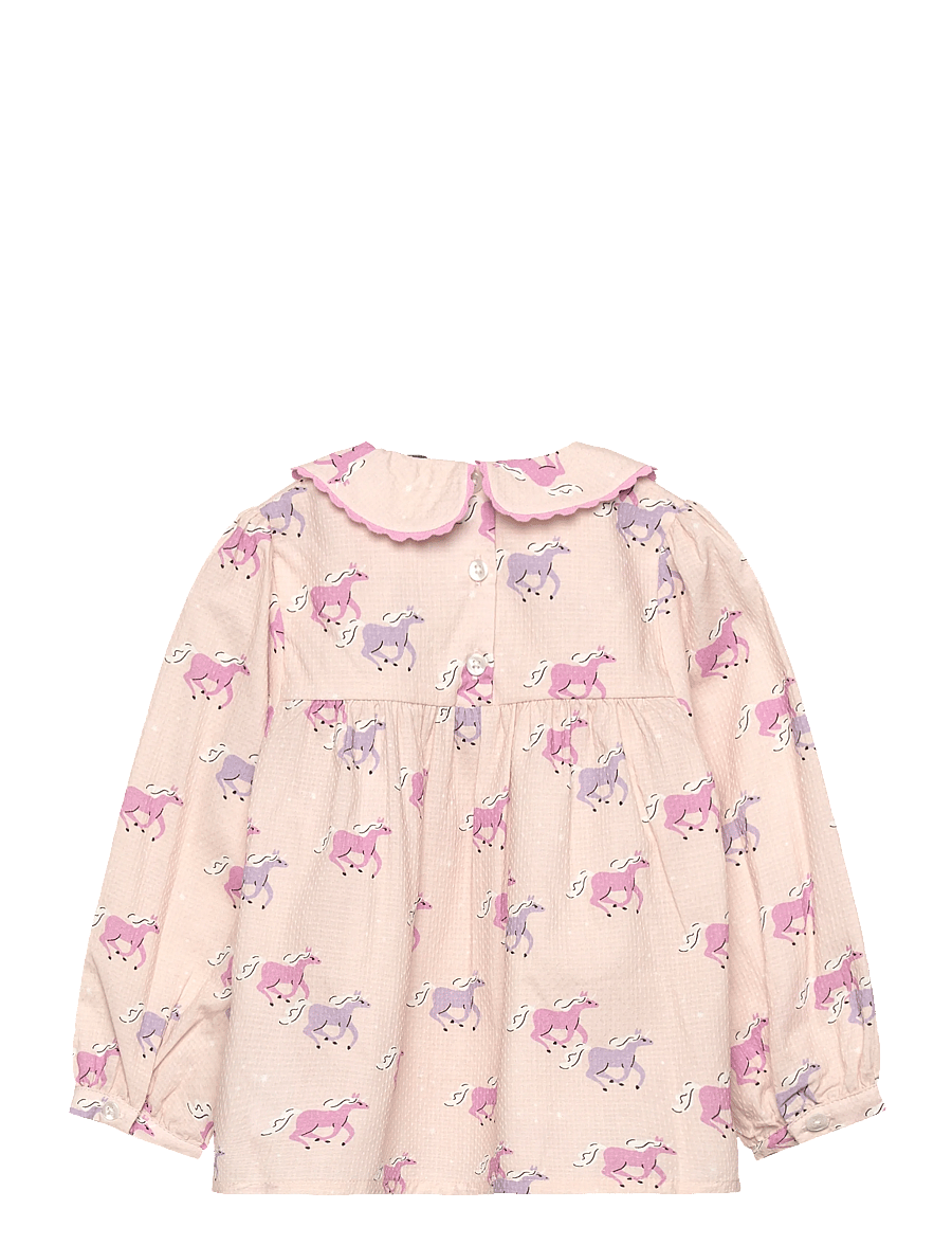 Copenhagen Colors - UNICORN BLOUSE W. COLLAR - bluser & tunikaer - unicorn comb - 1
