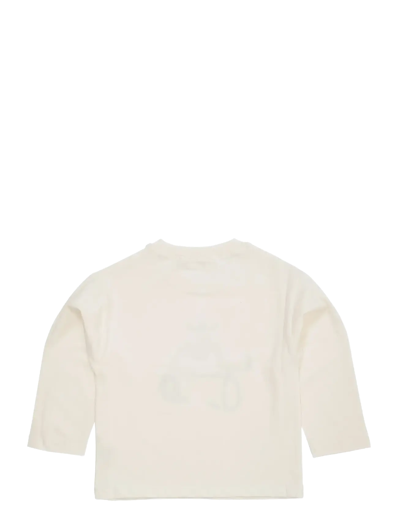 Copenhagen Colors - LS T-SHIRT W. COWBOY PRINT+EMB. - t-shirts à manches longues - cream - 2